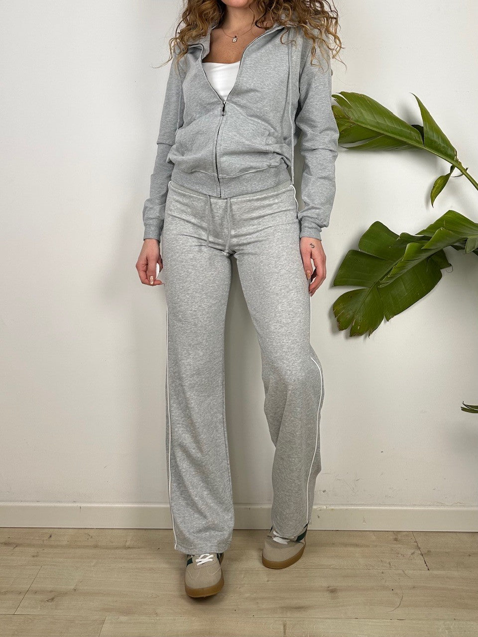 PANTALONI JOGGERS GRIGIO