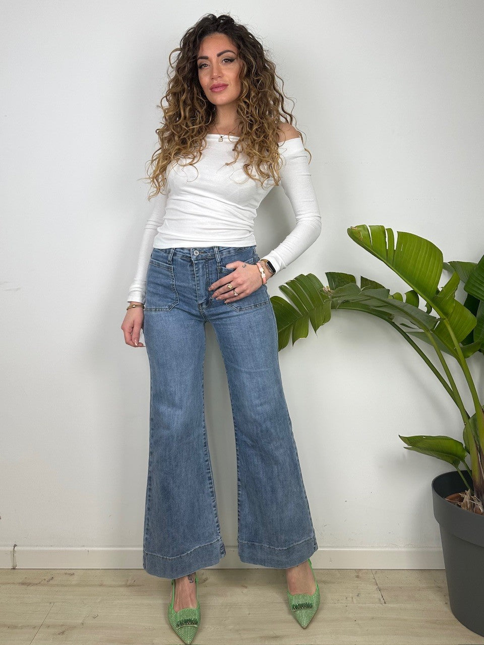 MAGLIA SIMPLY BARCA BIANCA