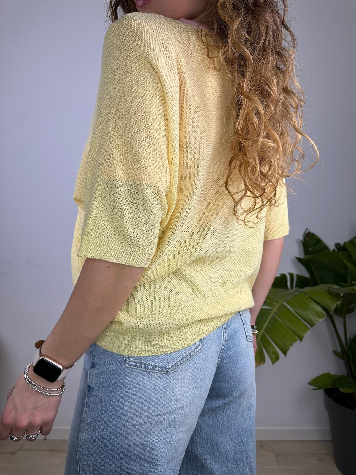 MAGLIA MERAVIGLIA GIALLA