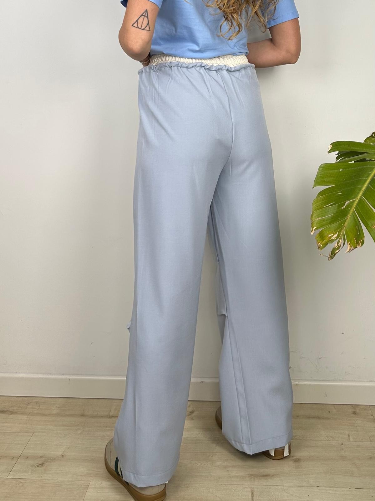 PANTALONI KOS AZZURRO