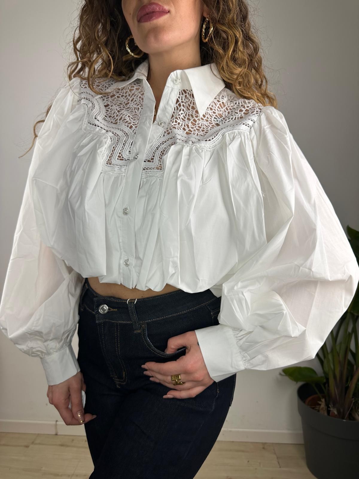 CAMICIA CROP LORENA