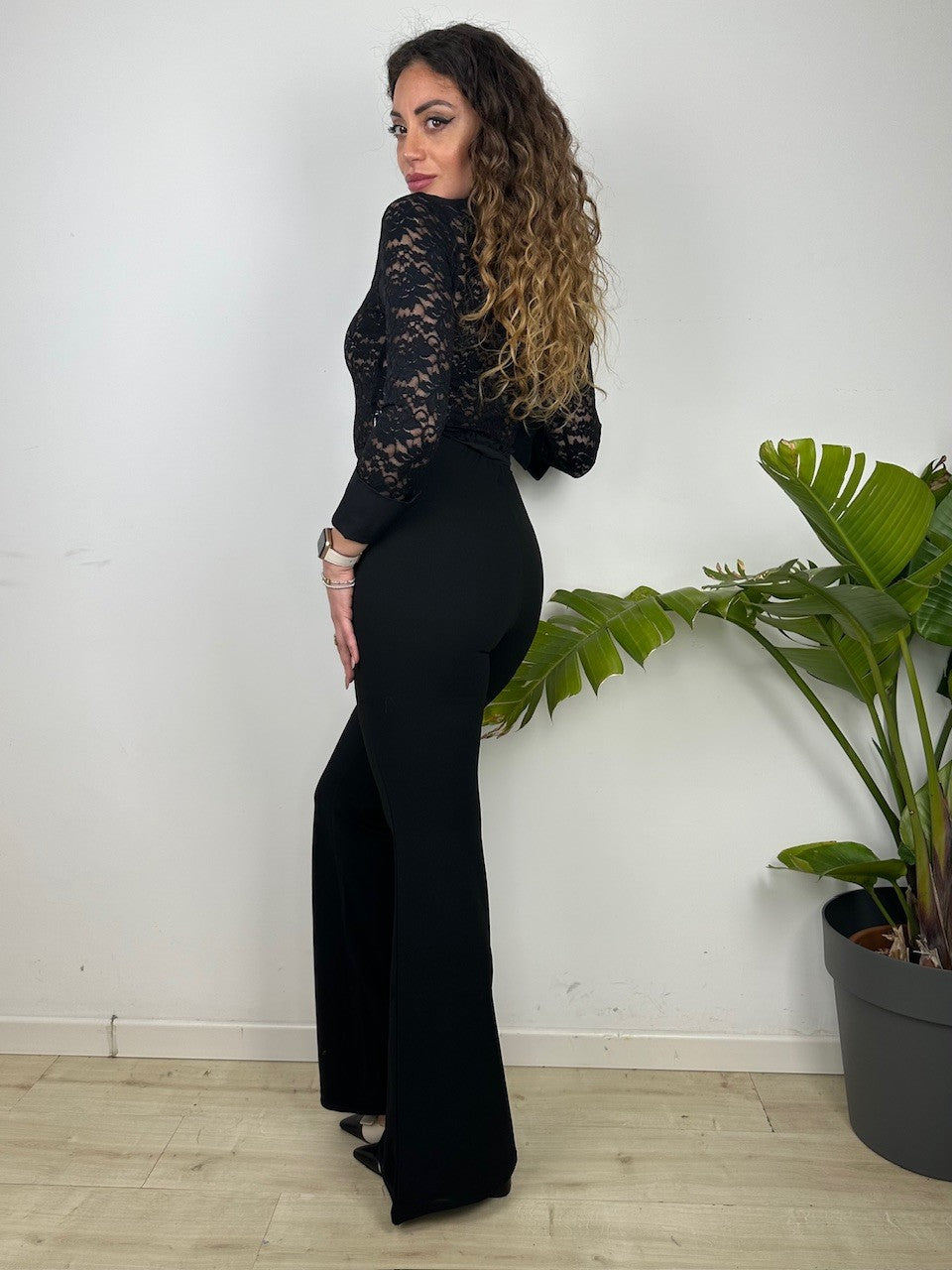 PANTALONI SORAYA NERO