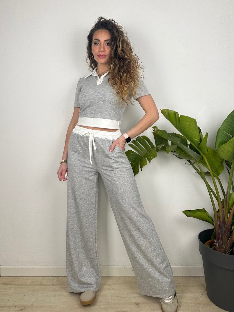 COMPLETO DOMY GRIGIO