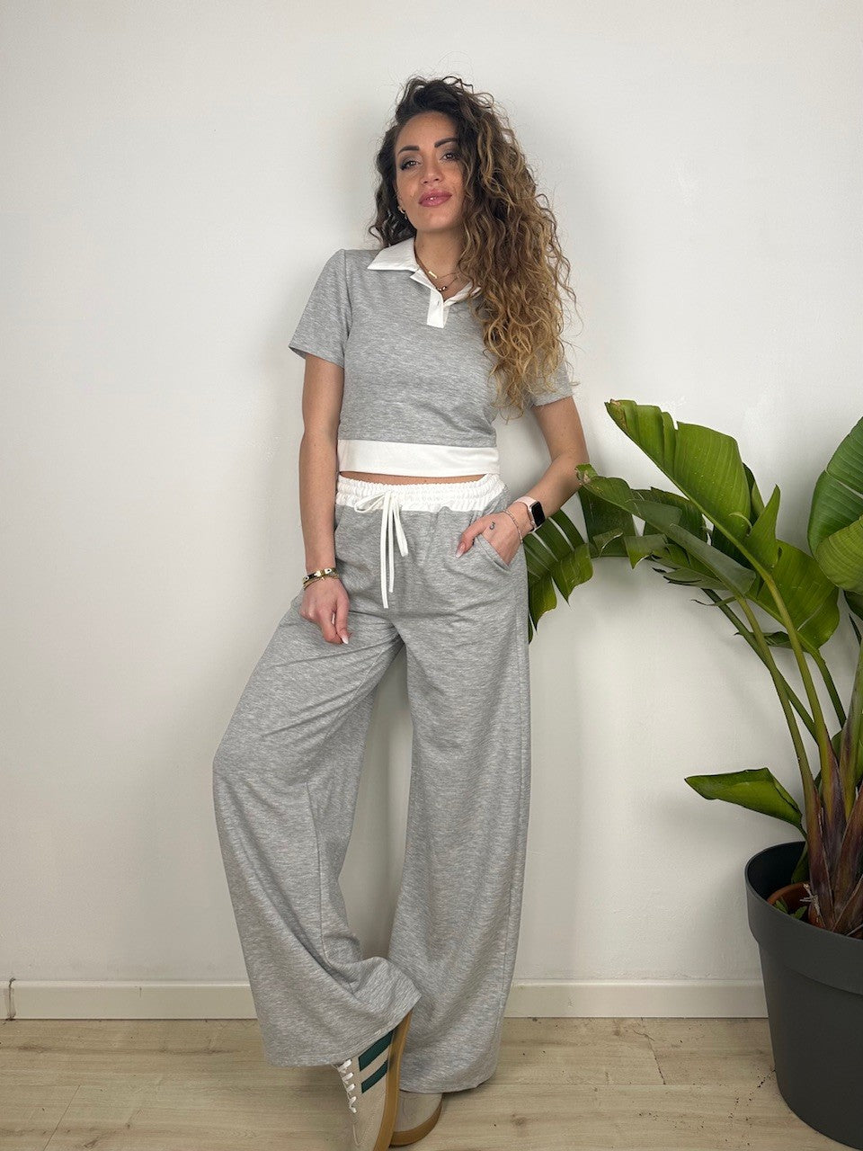 COMPLETO DOMY GRIGIO