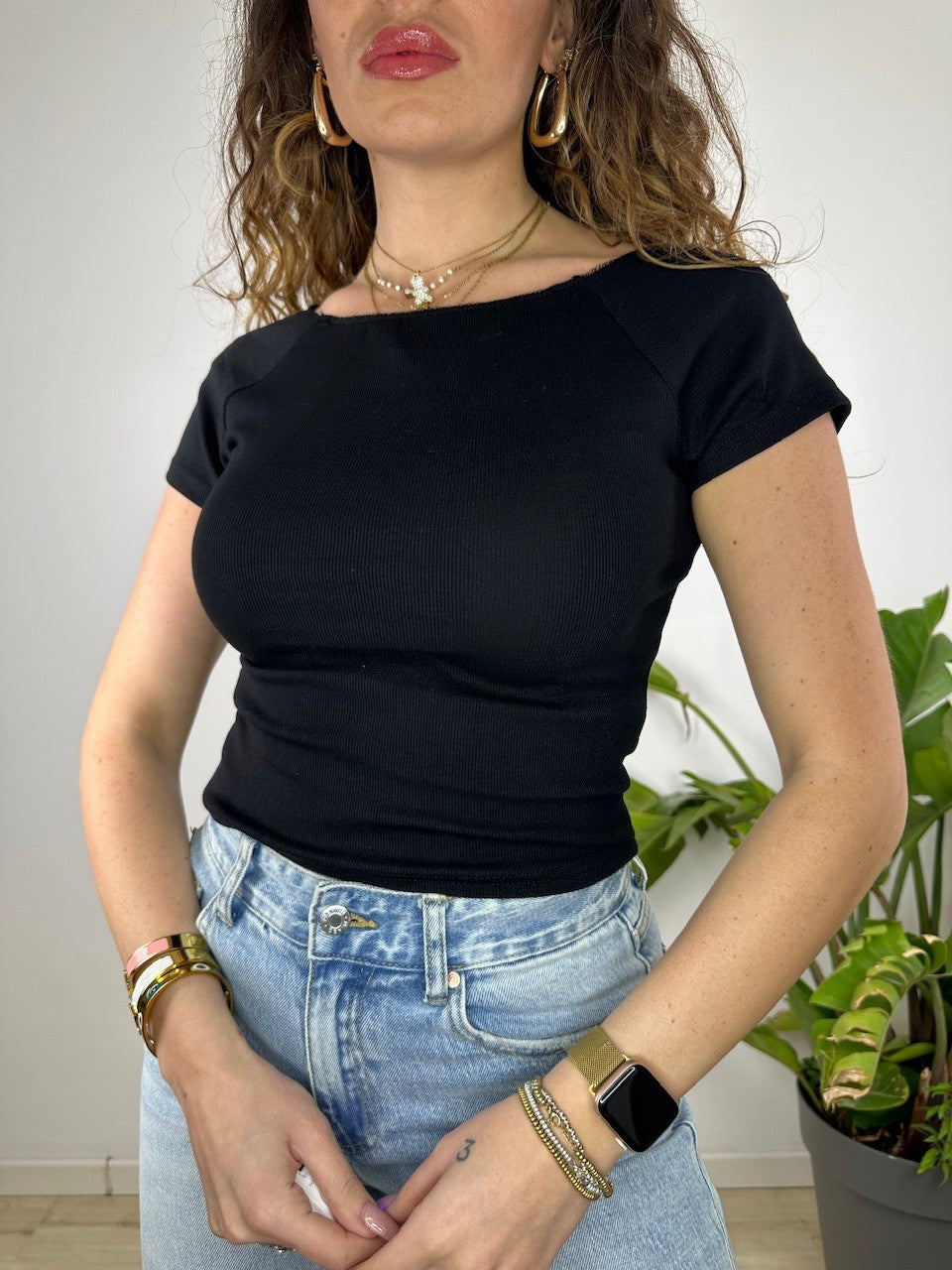 MAGLIA COSTINE SARAH NERA