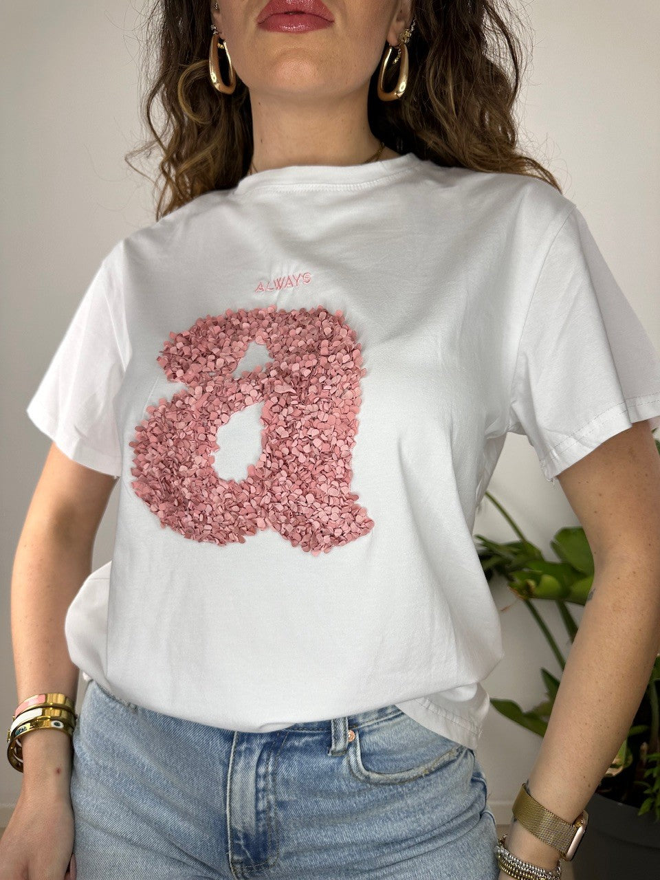 T-SHIRT PETALY BIANCA