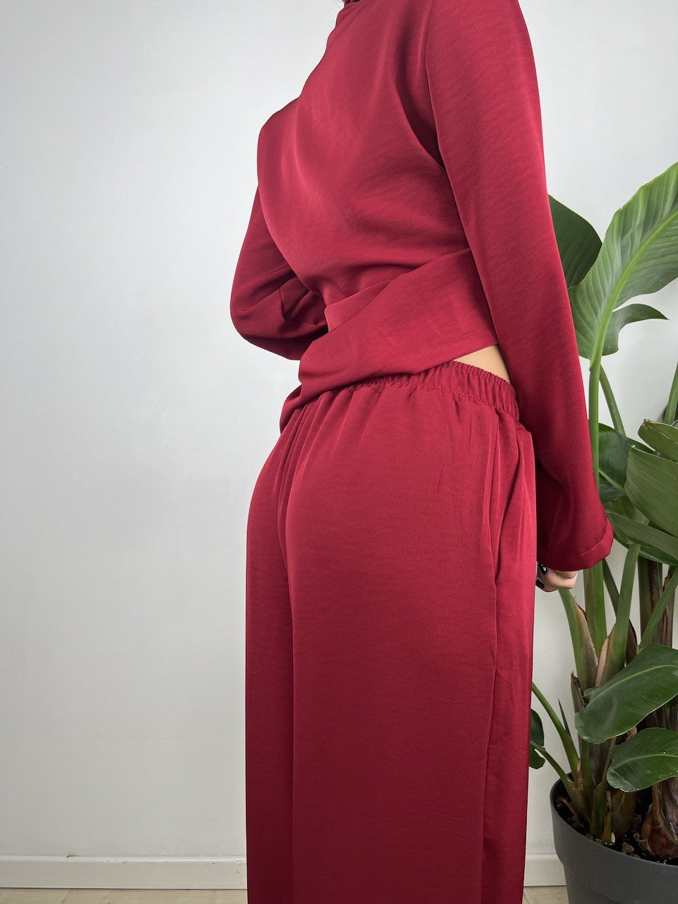 TAILLEUR FEDERICA BORDEAUX