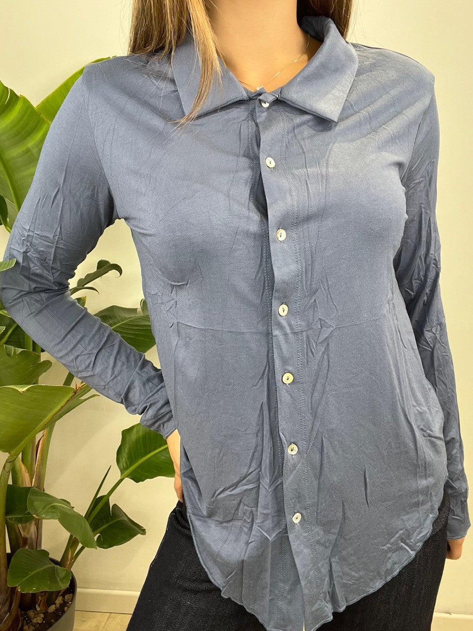 POLO CAMICIA AZZURRA