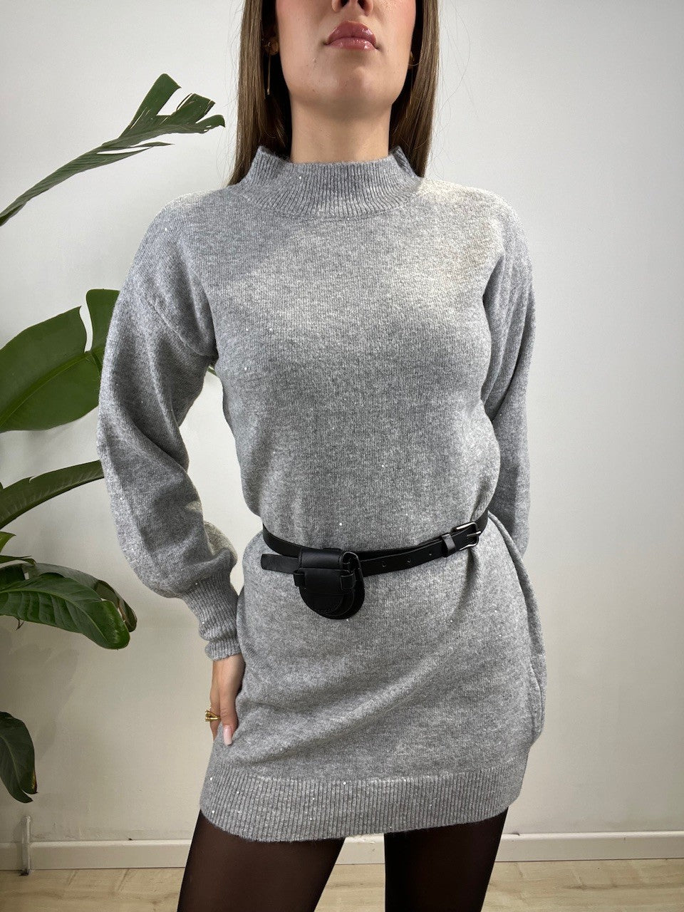 PULL DRESS URSULA GRIGIO