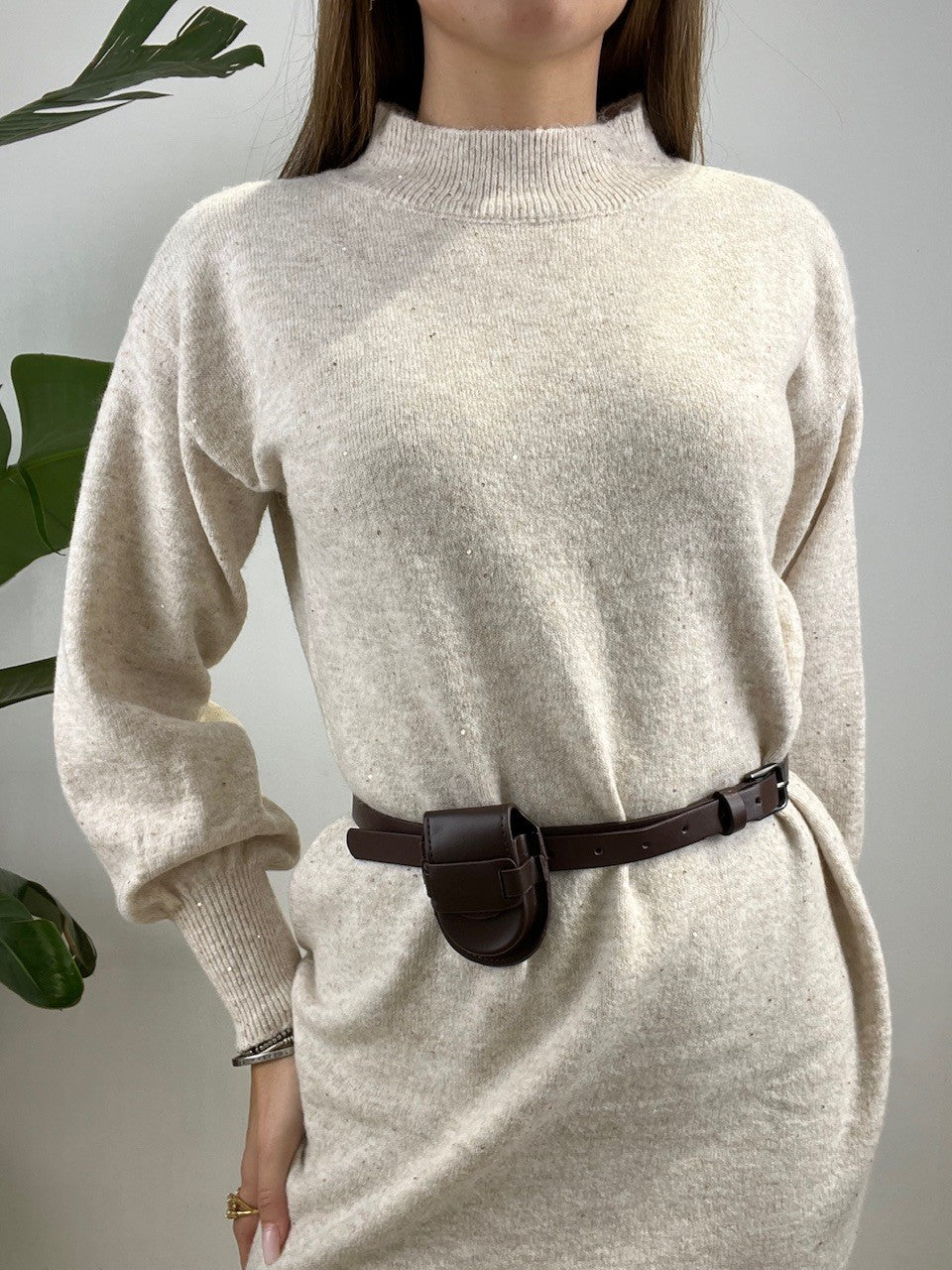 PULL DRESS URSULA BEIGE