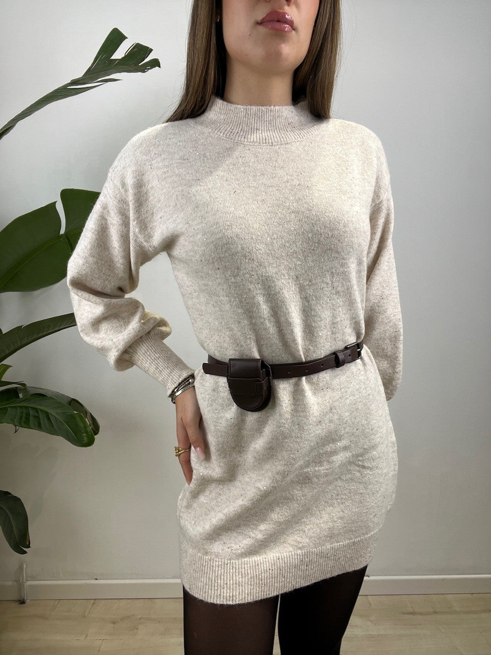 PULL DRESS URSULA BEIGE