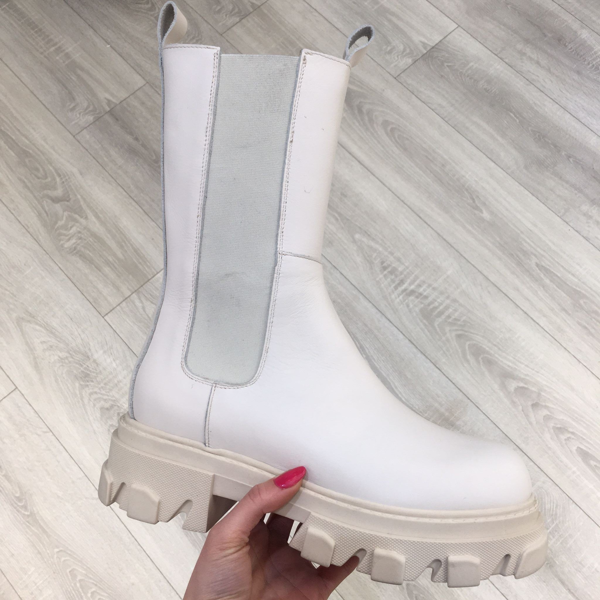 STIVALE GIULIA TOP QUALITY BEIGE