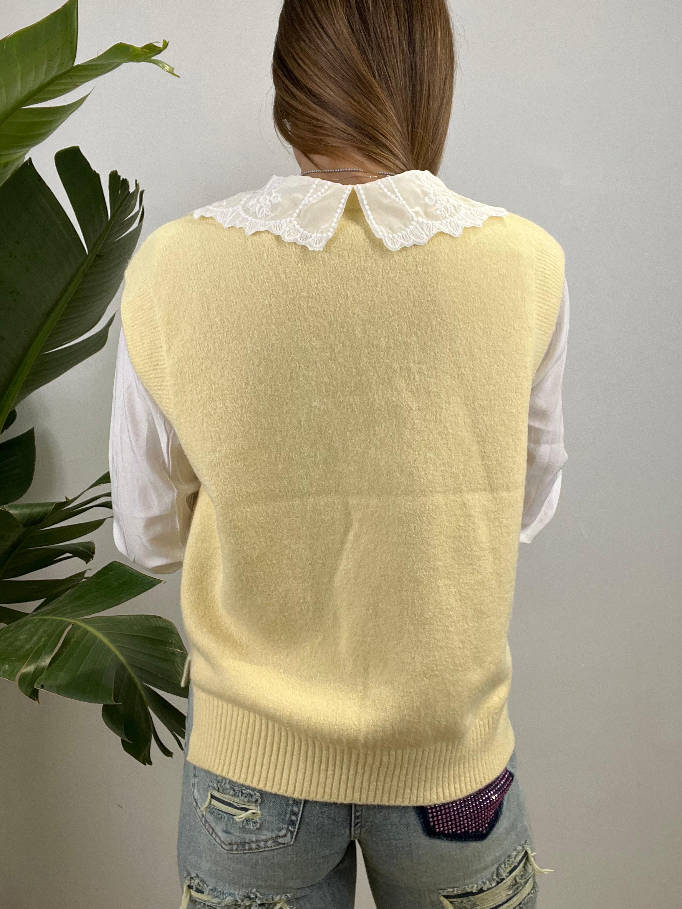 GILET + CAMICIA GIALLO