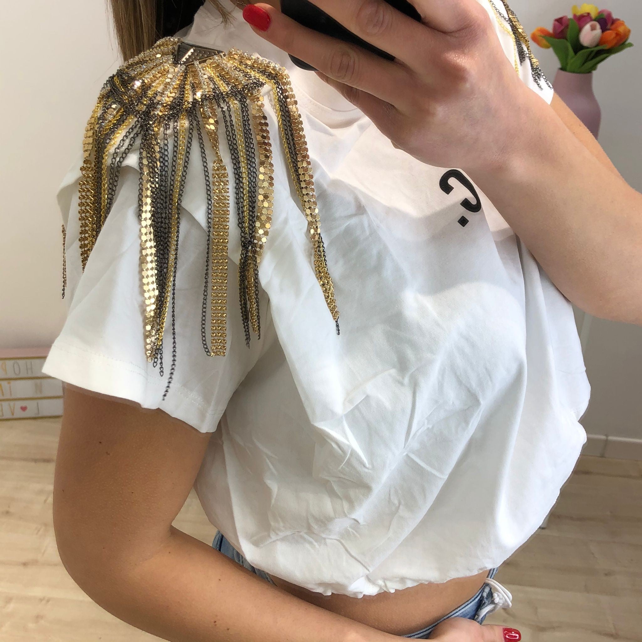 CROP SHIRT BASIC BIANCA