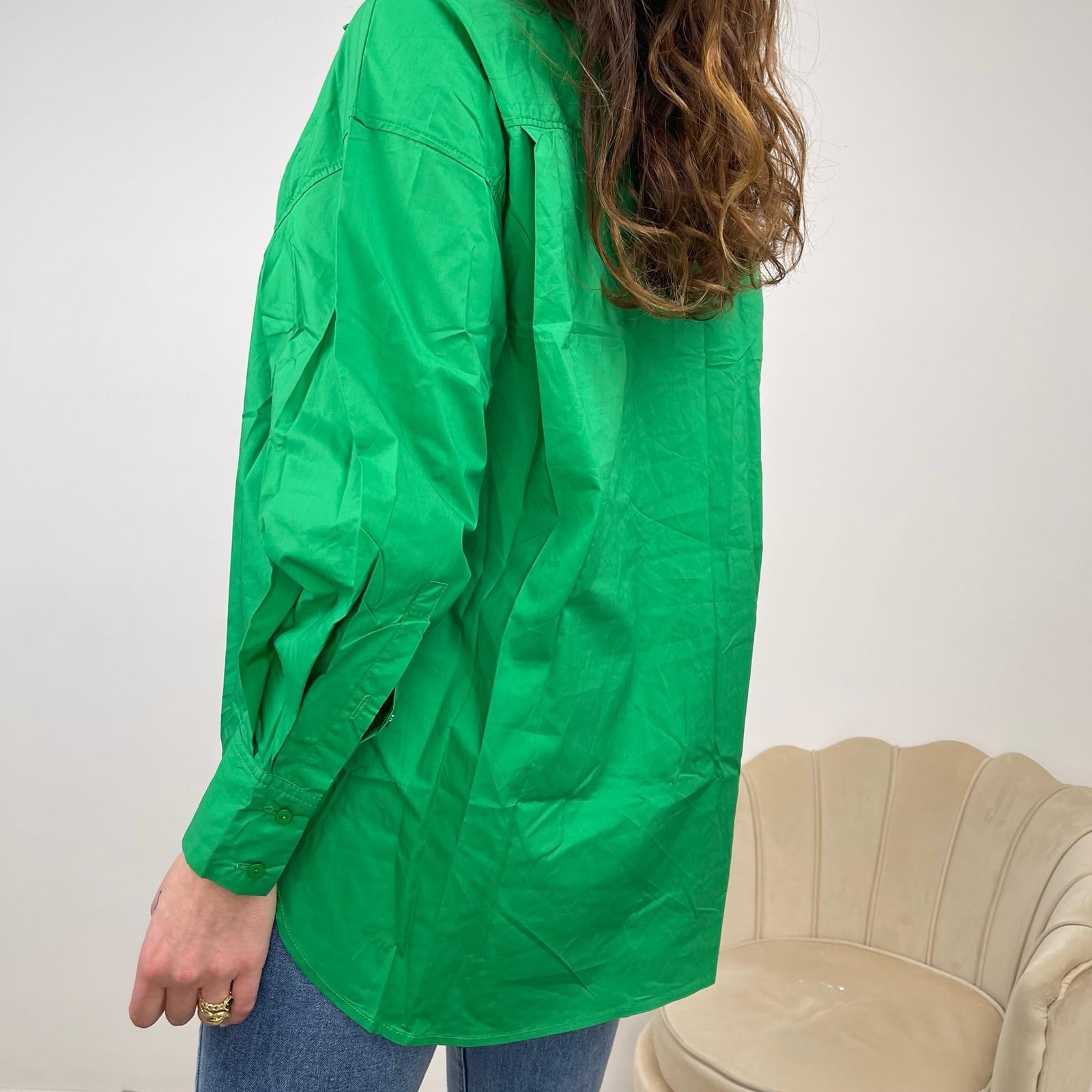 CAMICIA BASIC VERDE