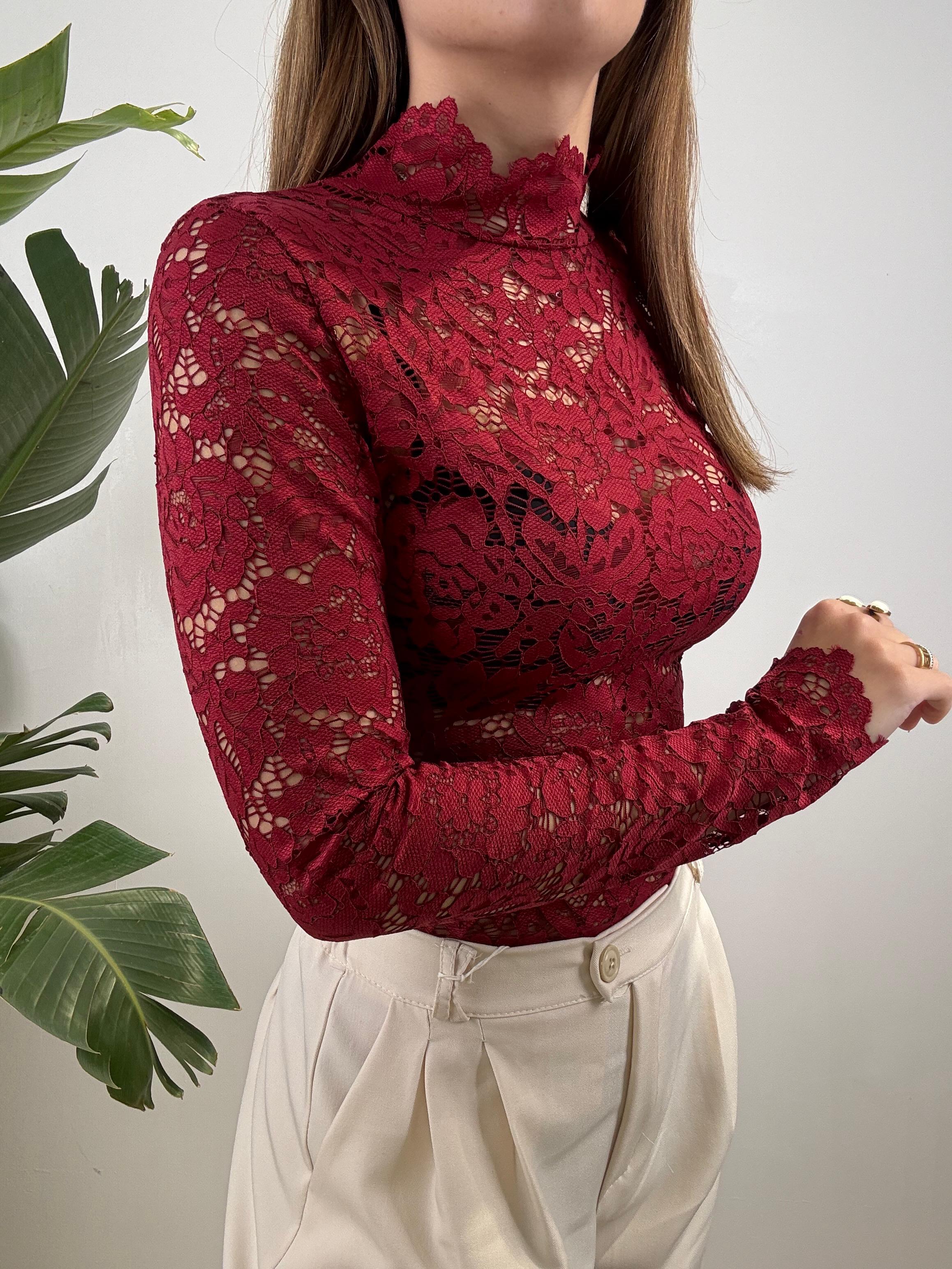 BODY PIZZO NICOLE BORDEAUX