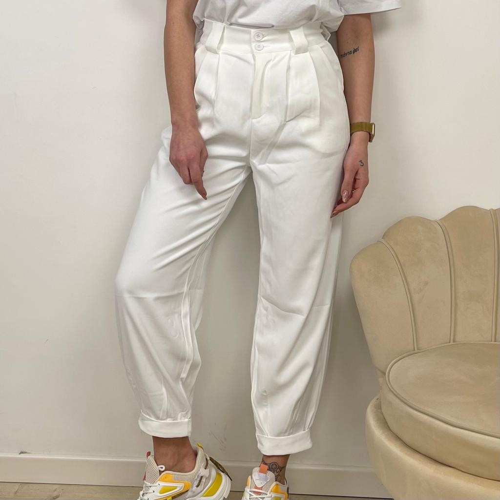 PANTALONE SUPER BIANCO