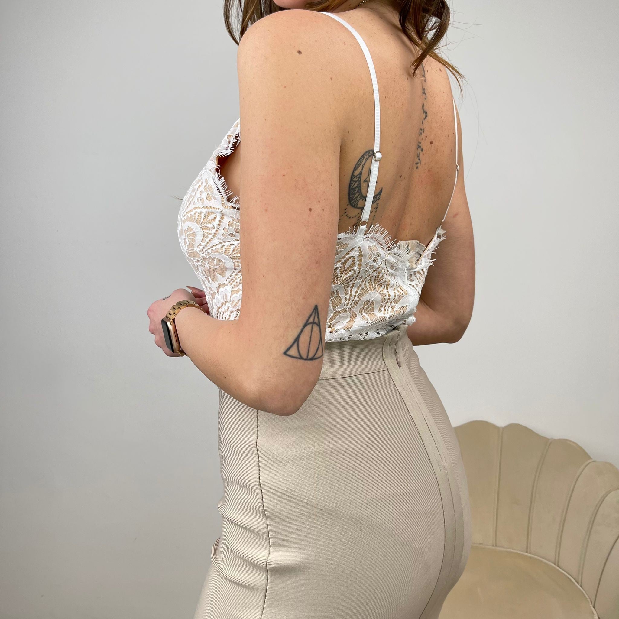 BODY PIZZO GLAM BIANCO