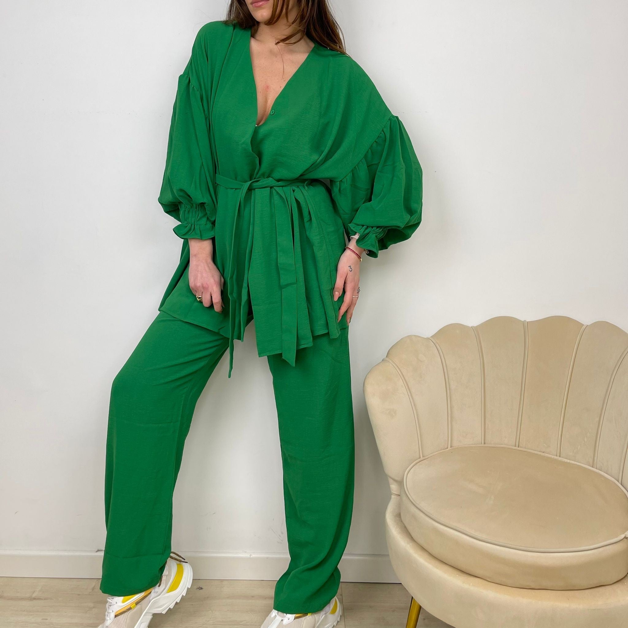 CO ORD SET ANGI VERDE