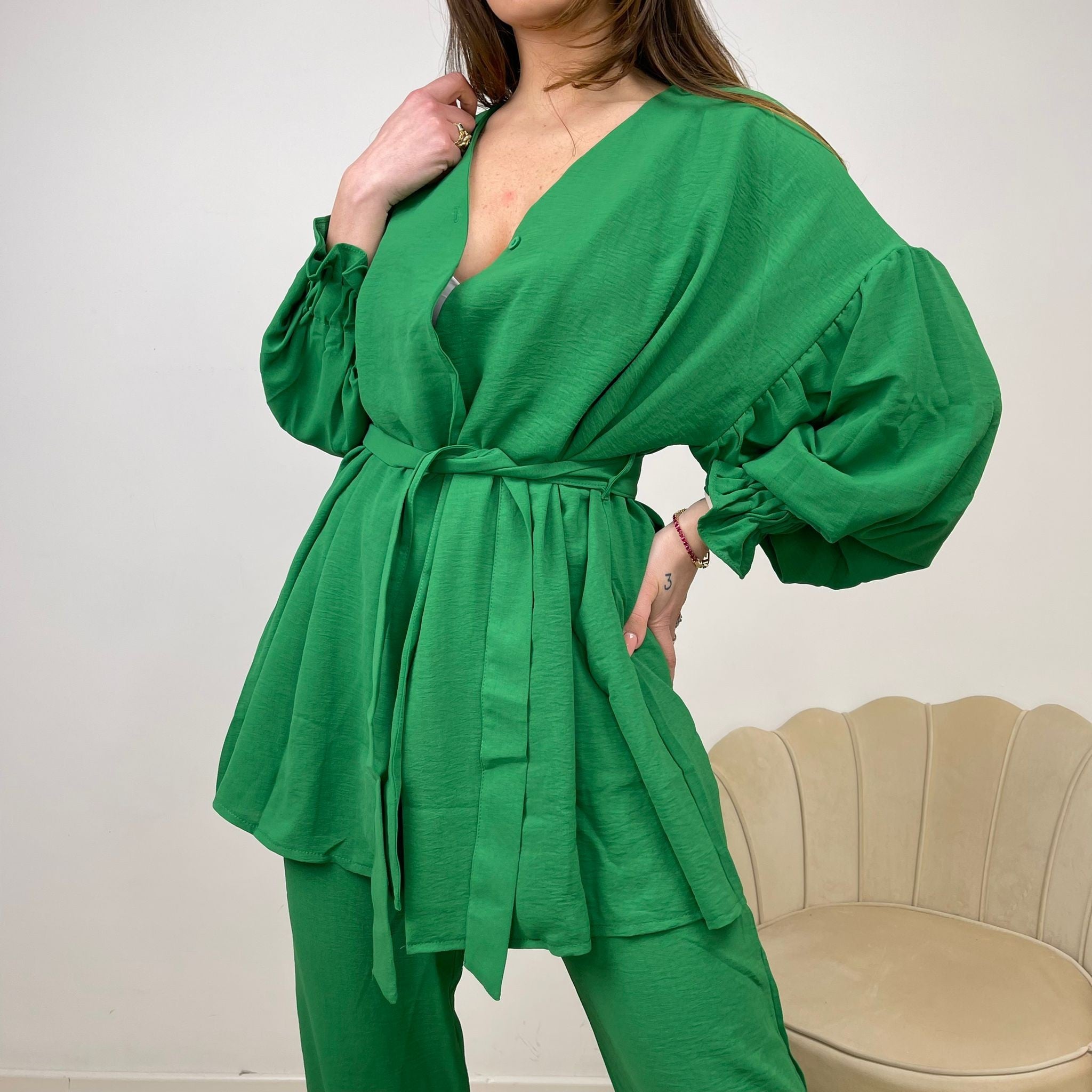 CO ORD SET ANGI VERDE