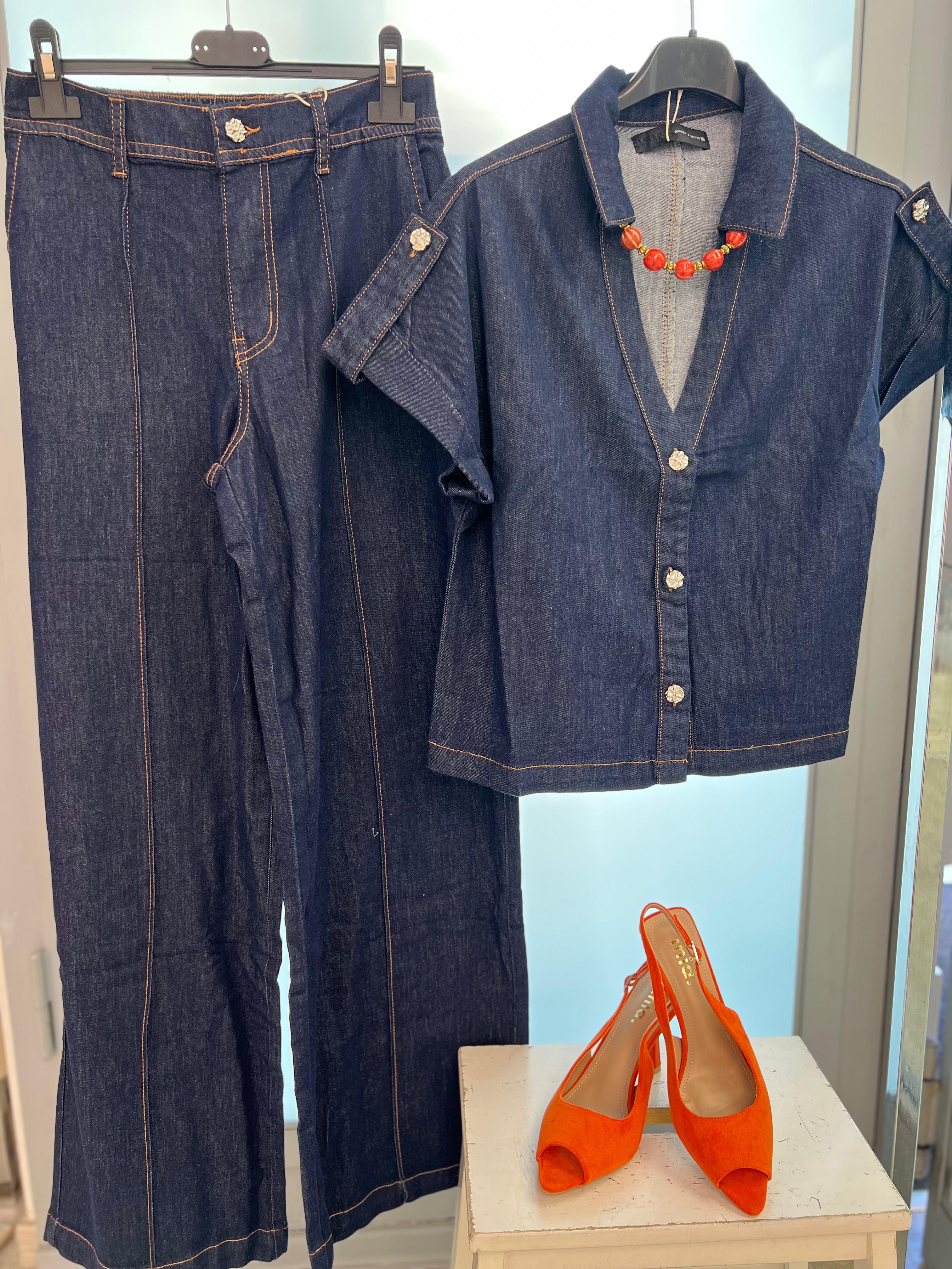 CO ORD SET DENIM CLAUDIA