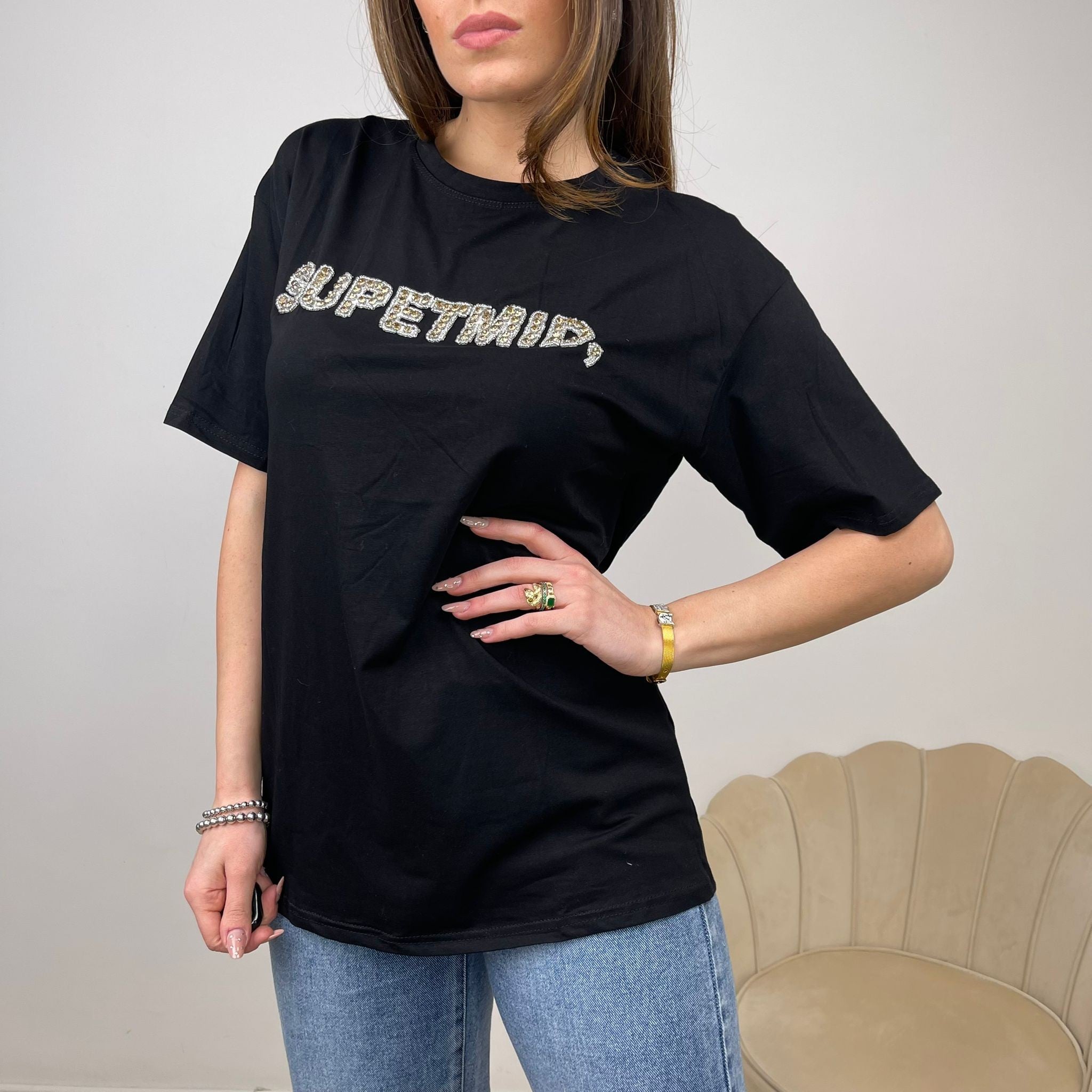 T-SHIRT SUPETMID NERA