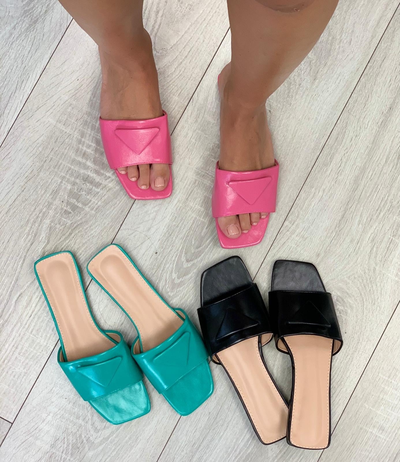 CIABATTA TRIANGOLO VERDE