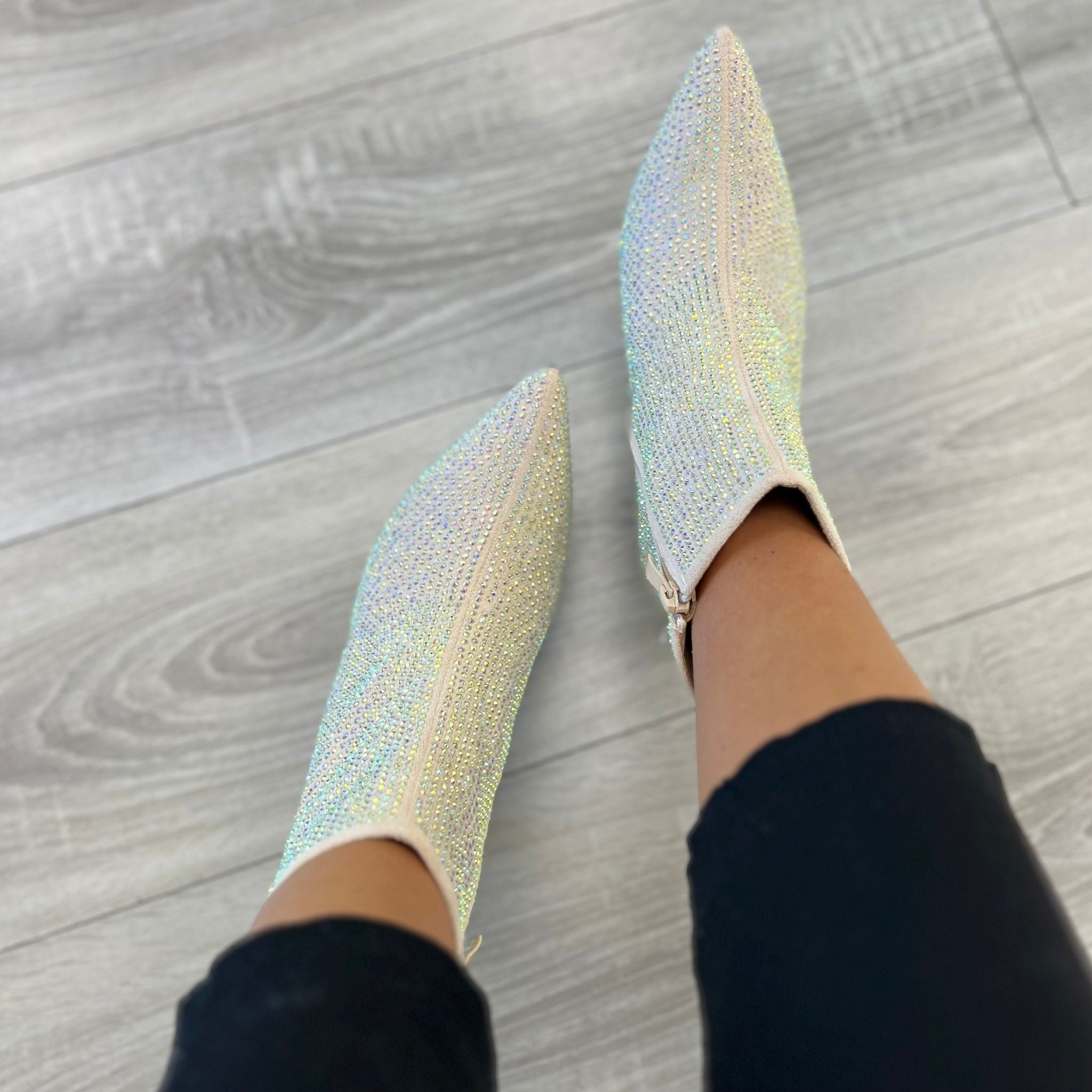 TRONCHETTO GLAM BEIGE