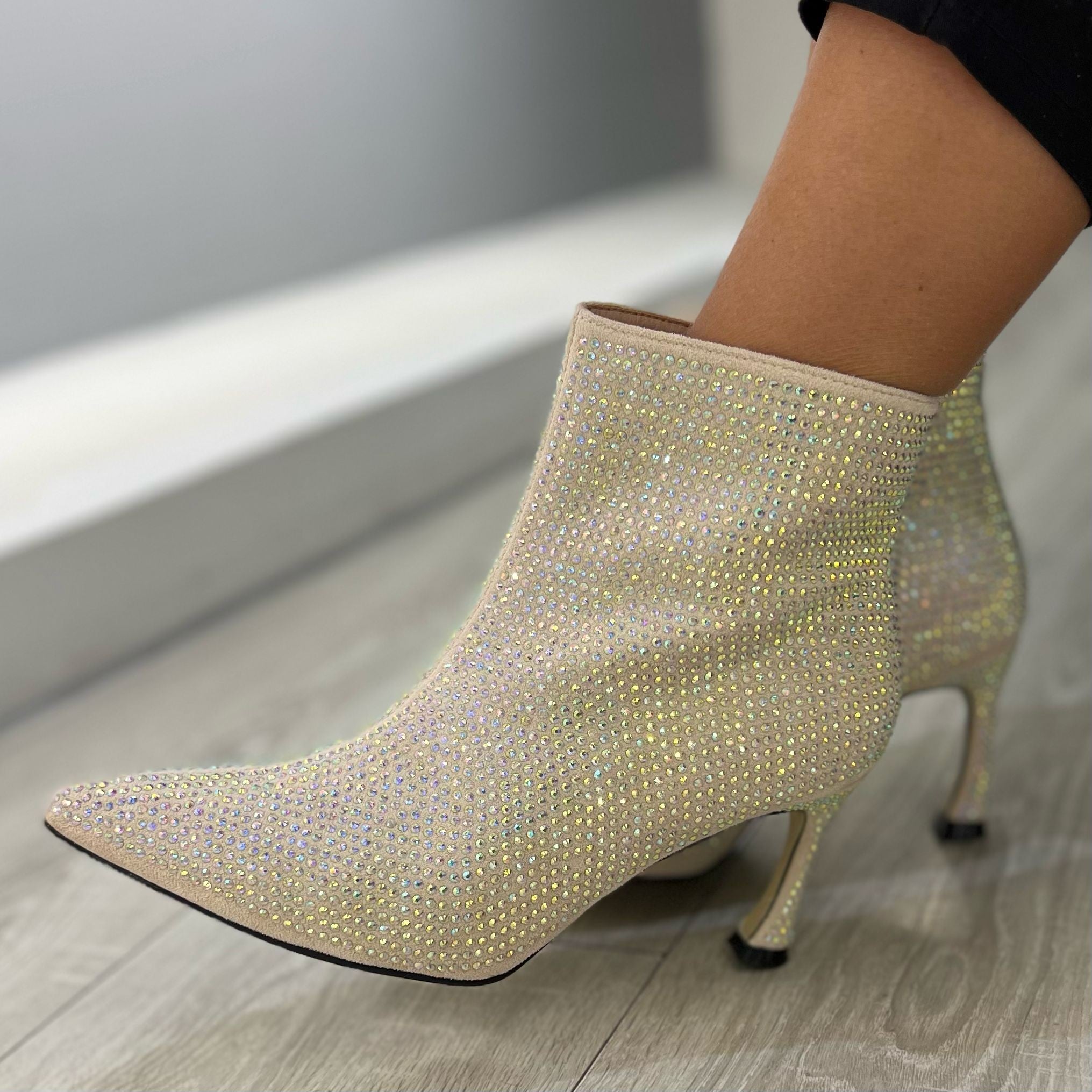 TRONCHETTO GLAM BEIGE