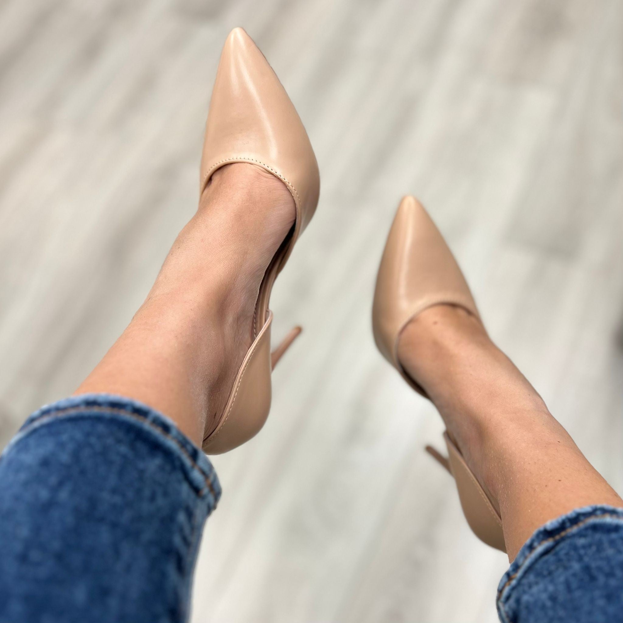 DÉCOLLETÉ ECOPELLE NUDE