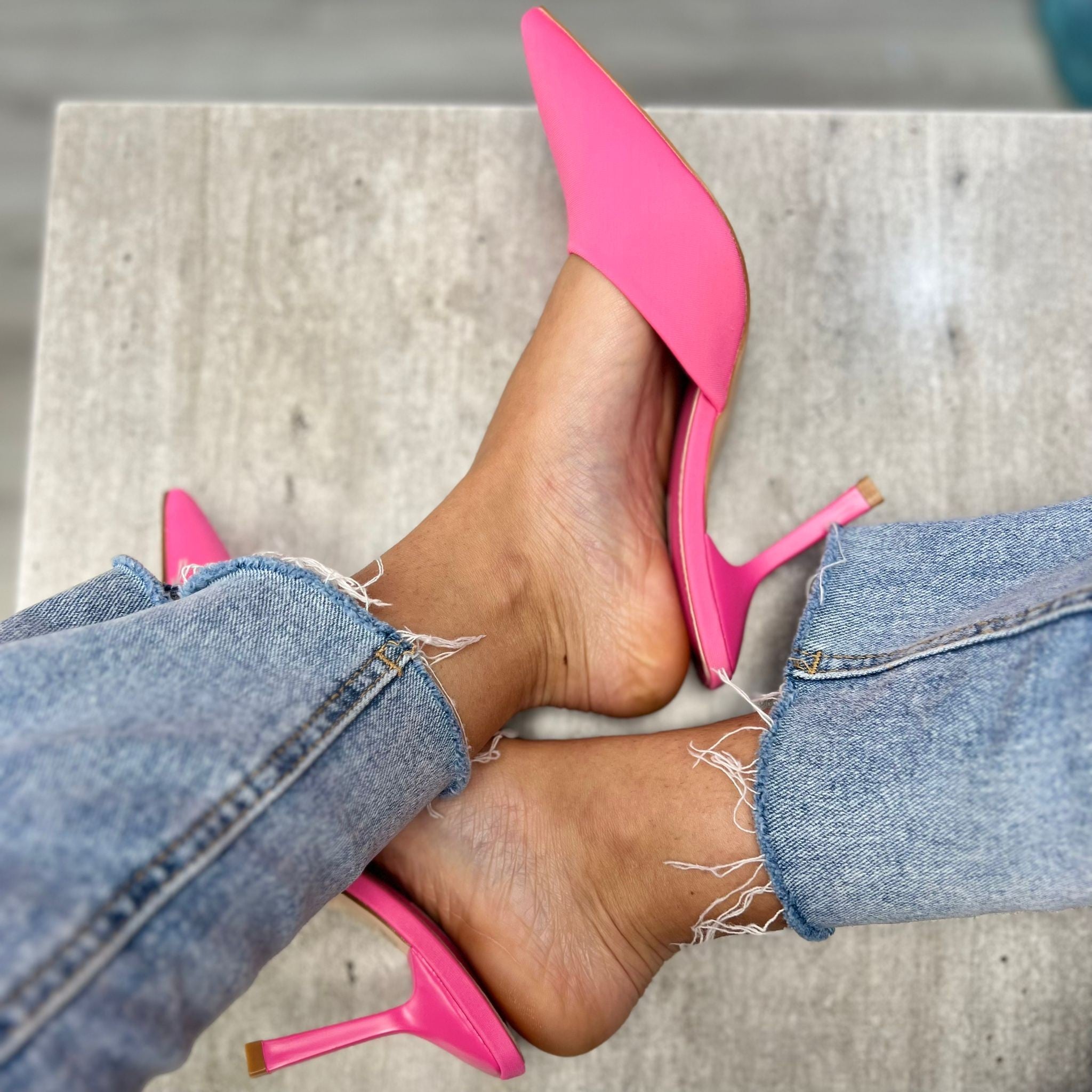 DèCOLLETEè SABOT FUCSIA