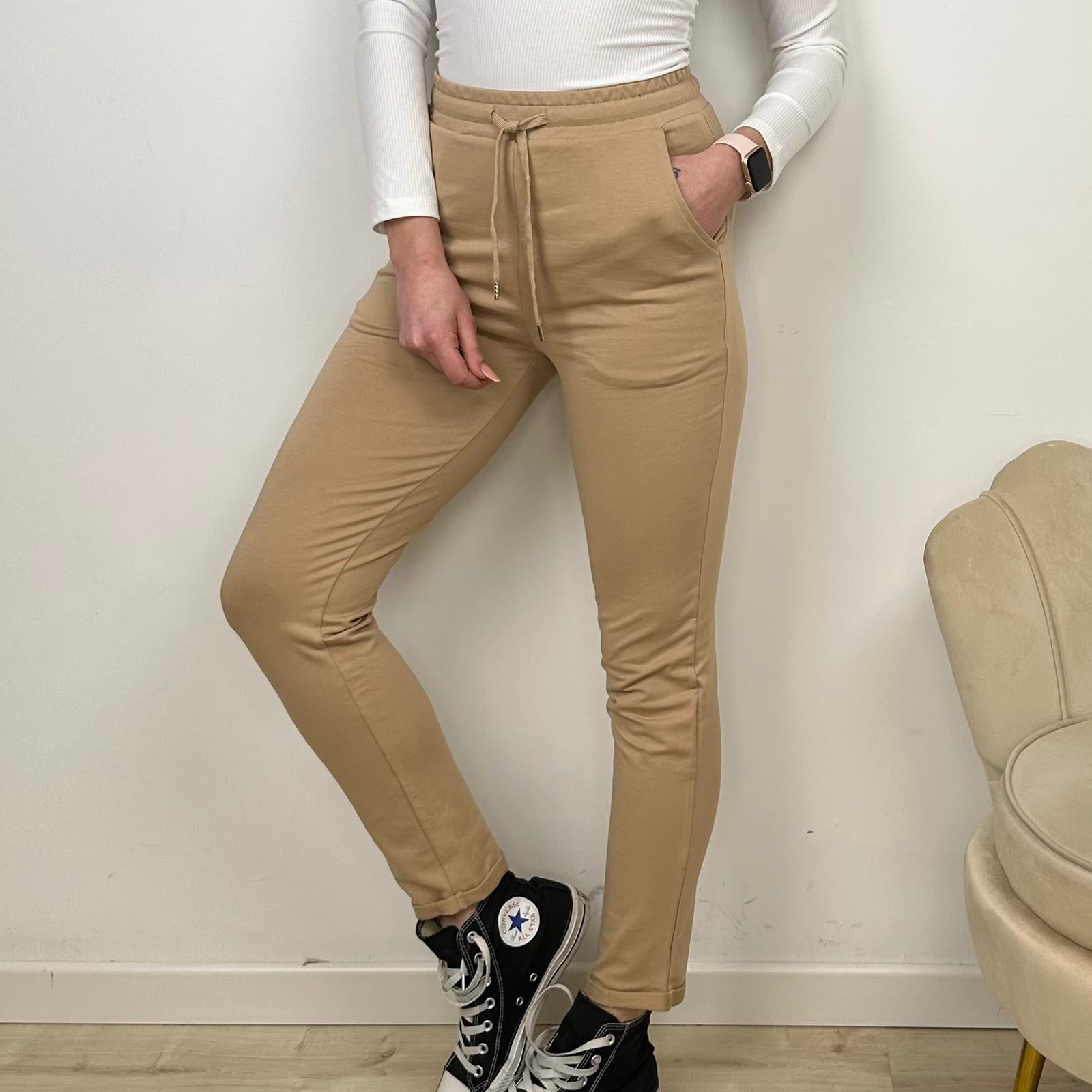 JOGGERS BASIC CAMEL