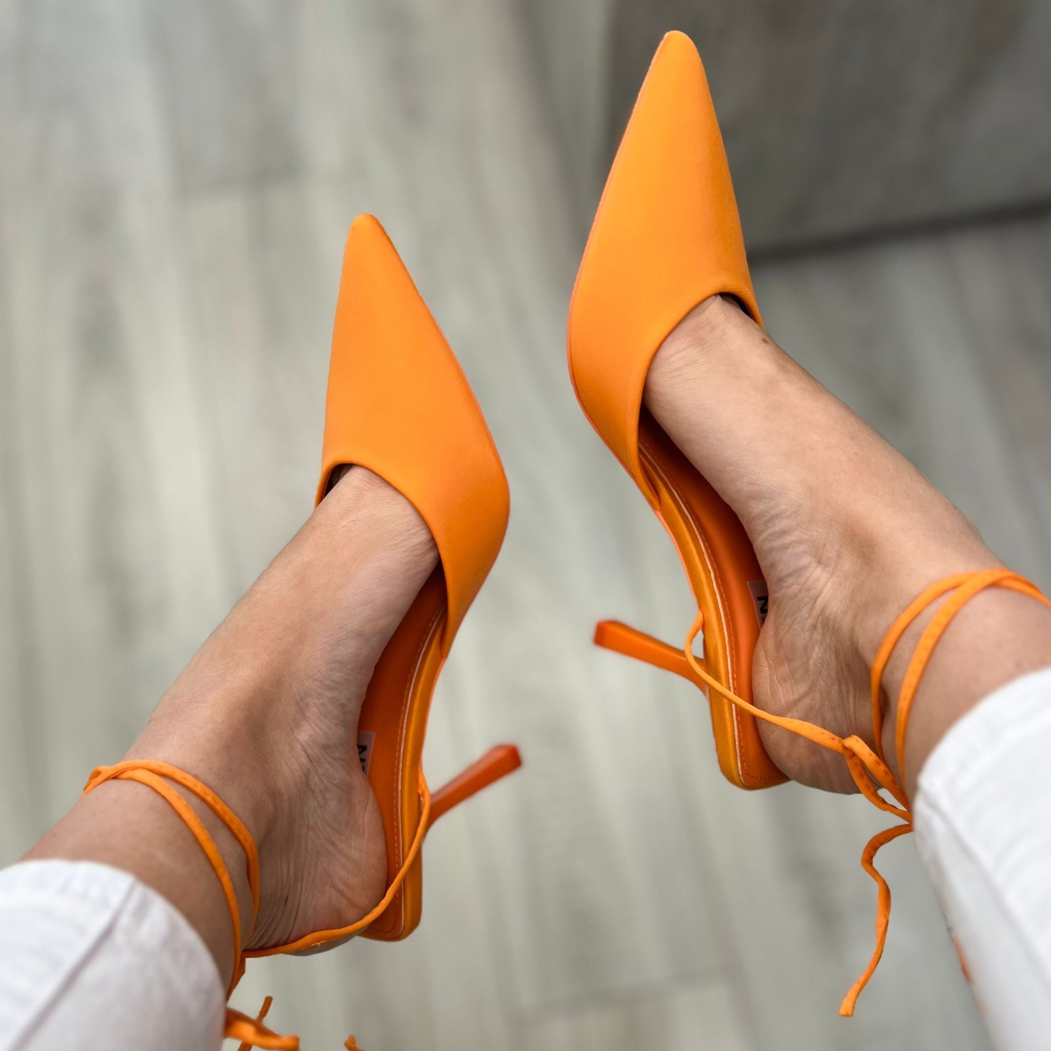 PARKER HEELS ARANCIO