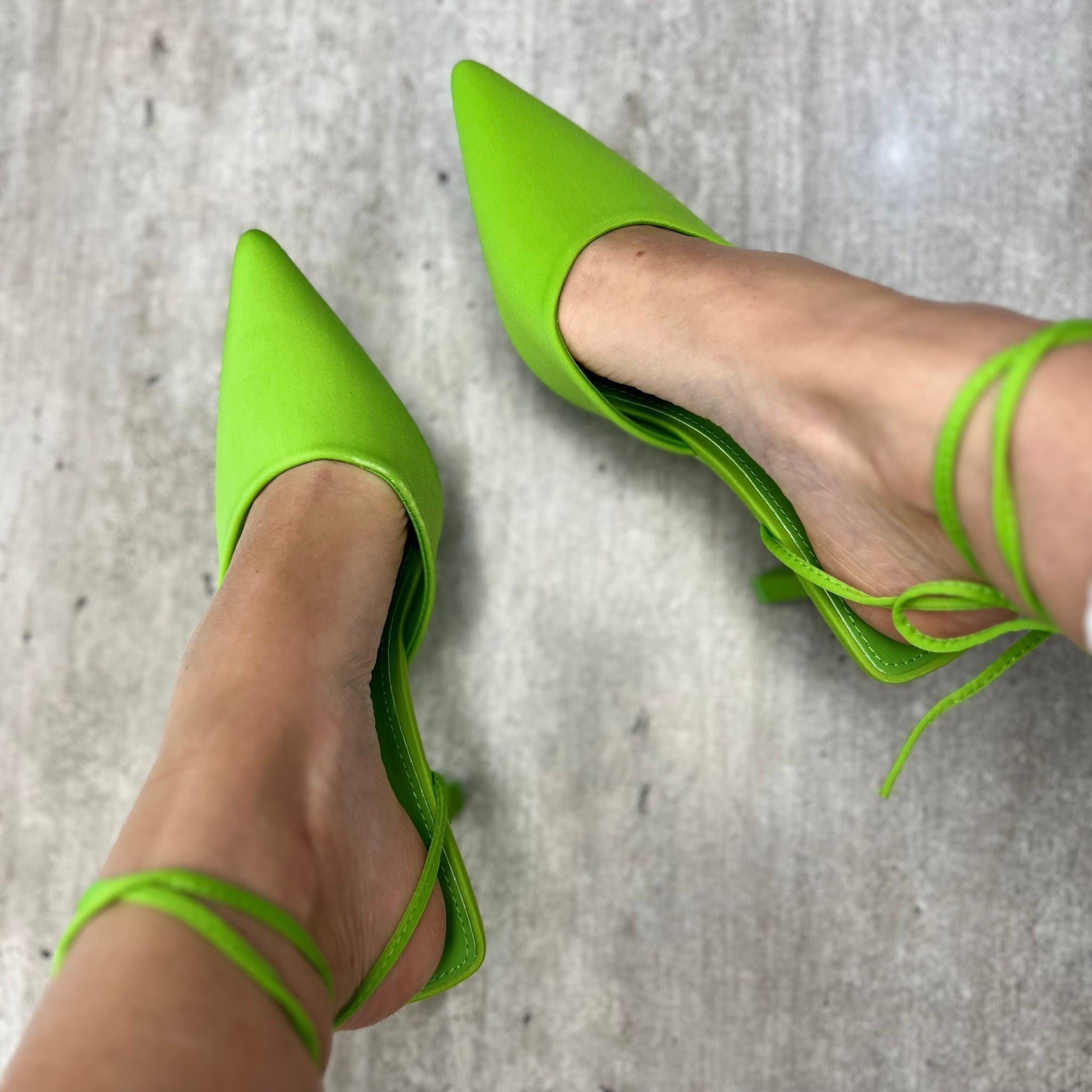 PARKER HEELS VERDE
