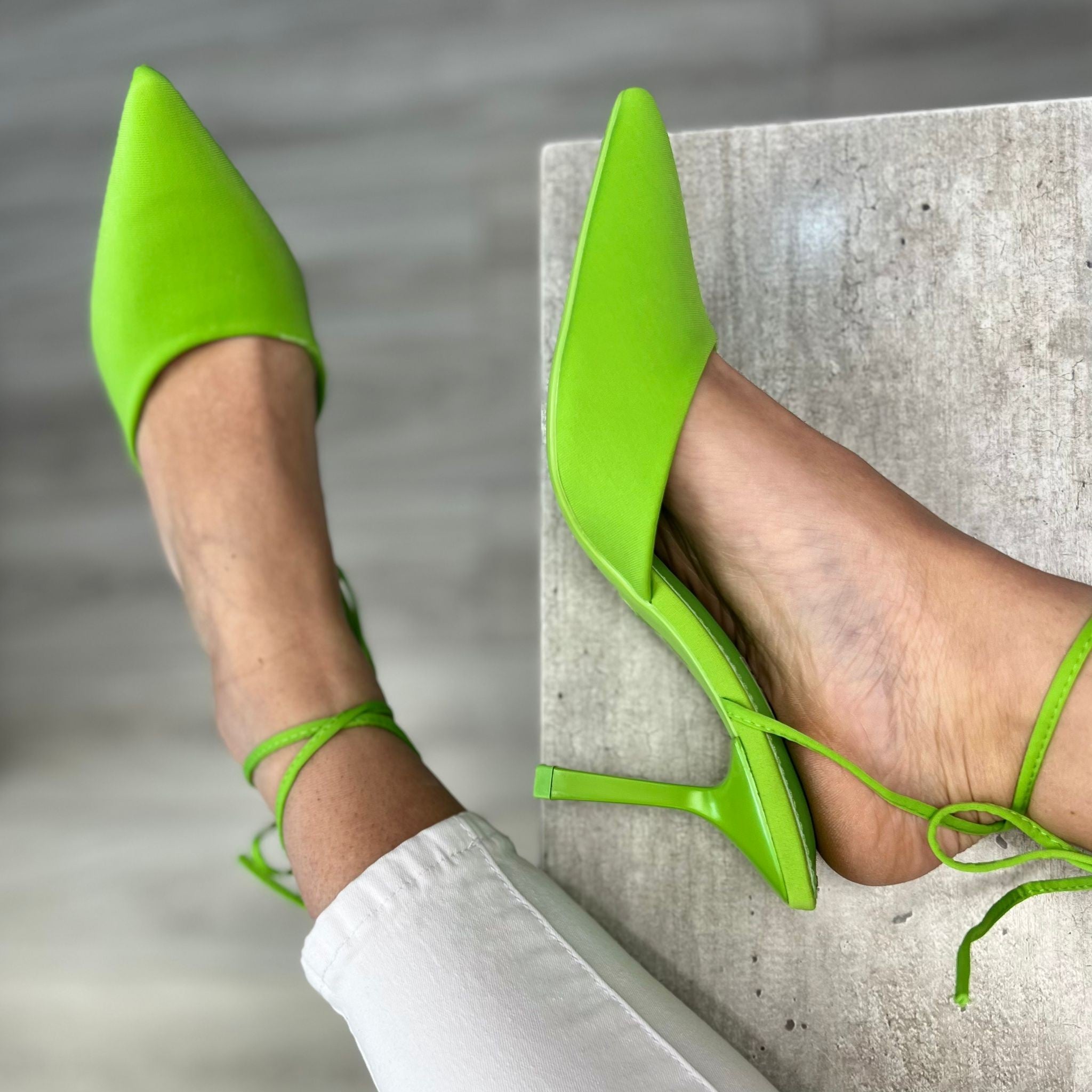 PARKER HEELS VERDE