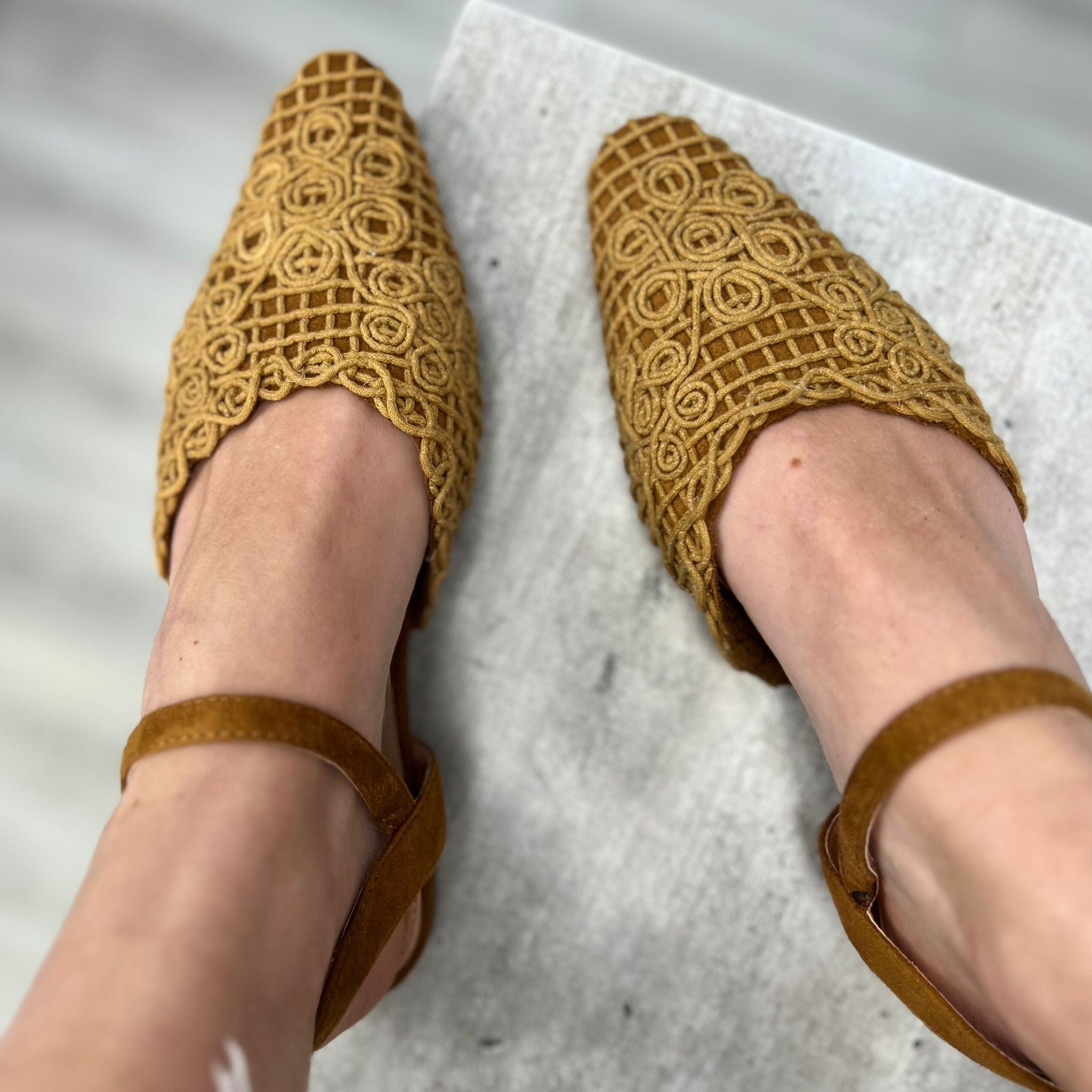 BALLERINA SQUADRATA CAMEL