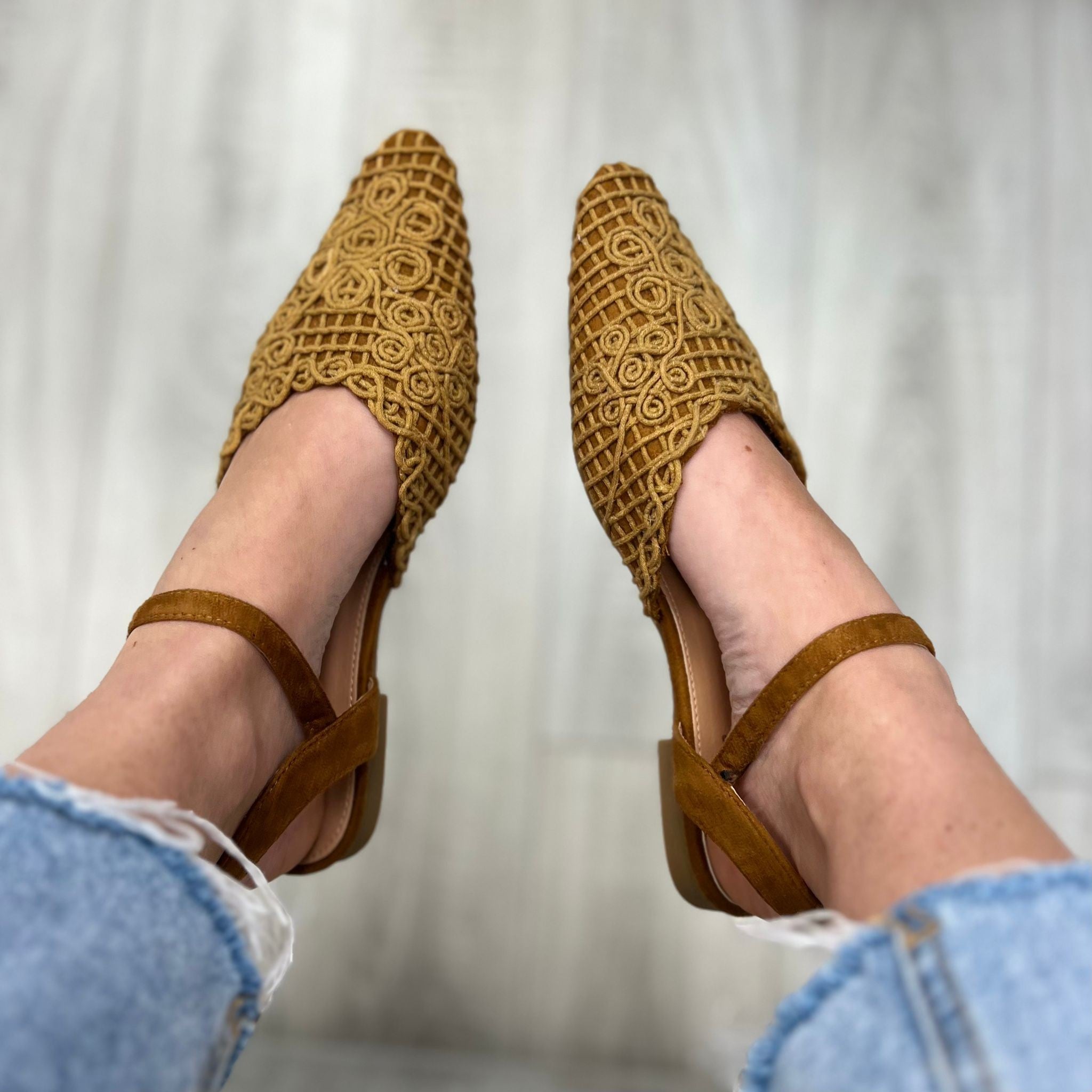 BALLERINA SQUADRATA CAMEL