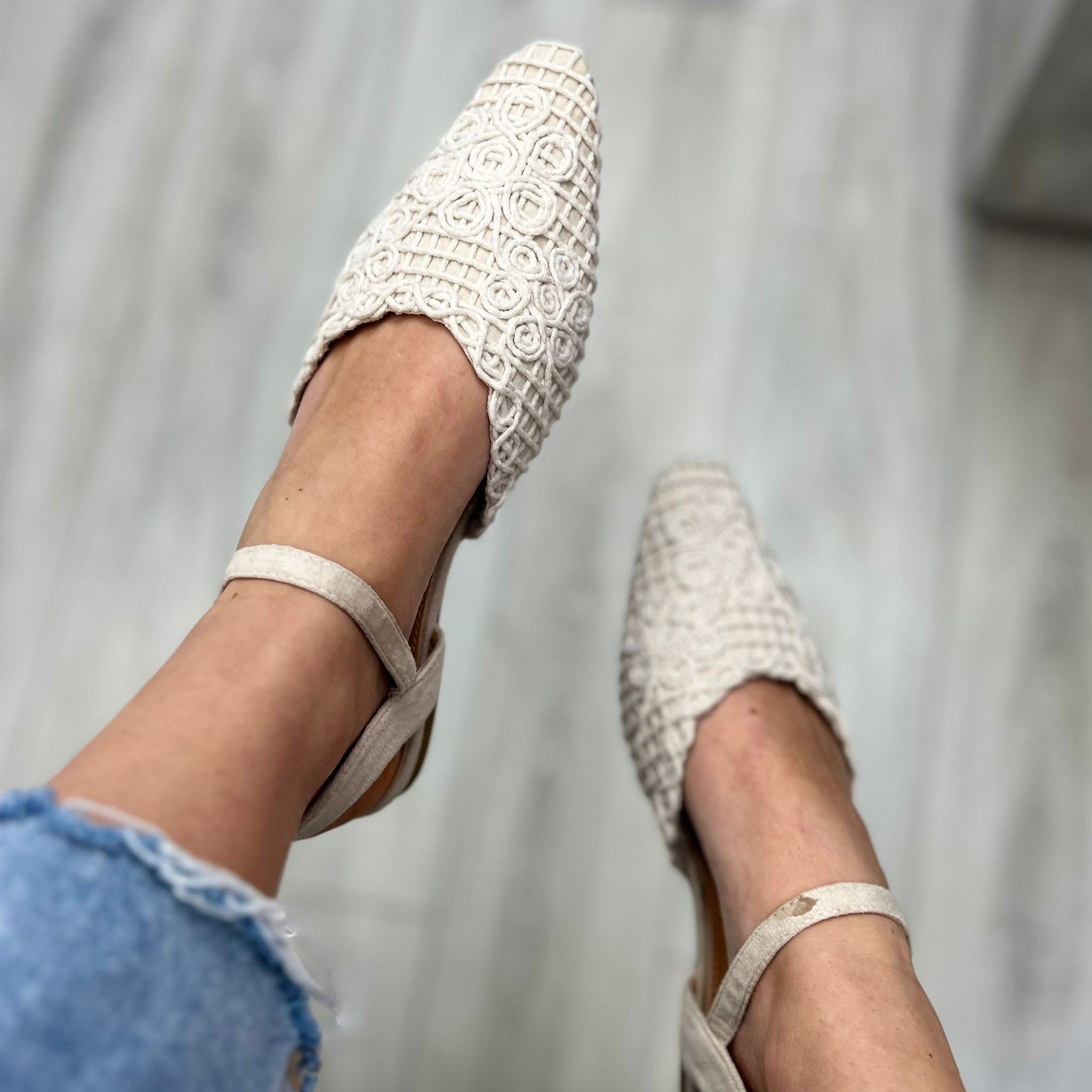 BALLERINA SQUADRATA BIANCA