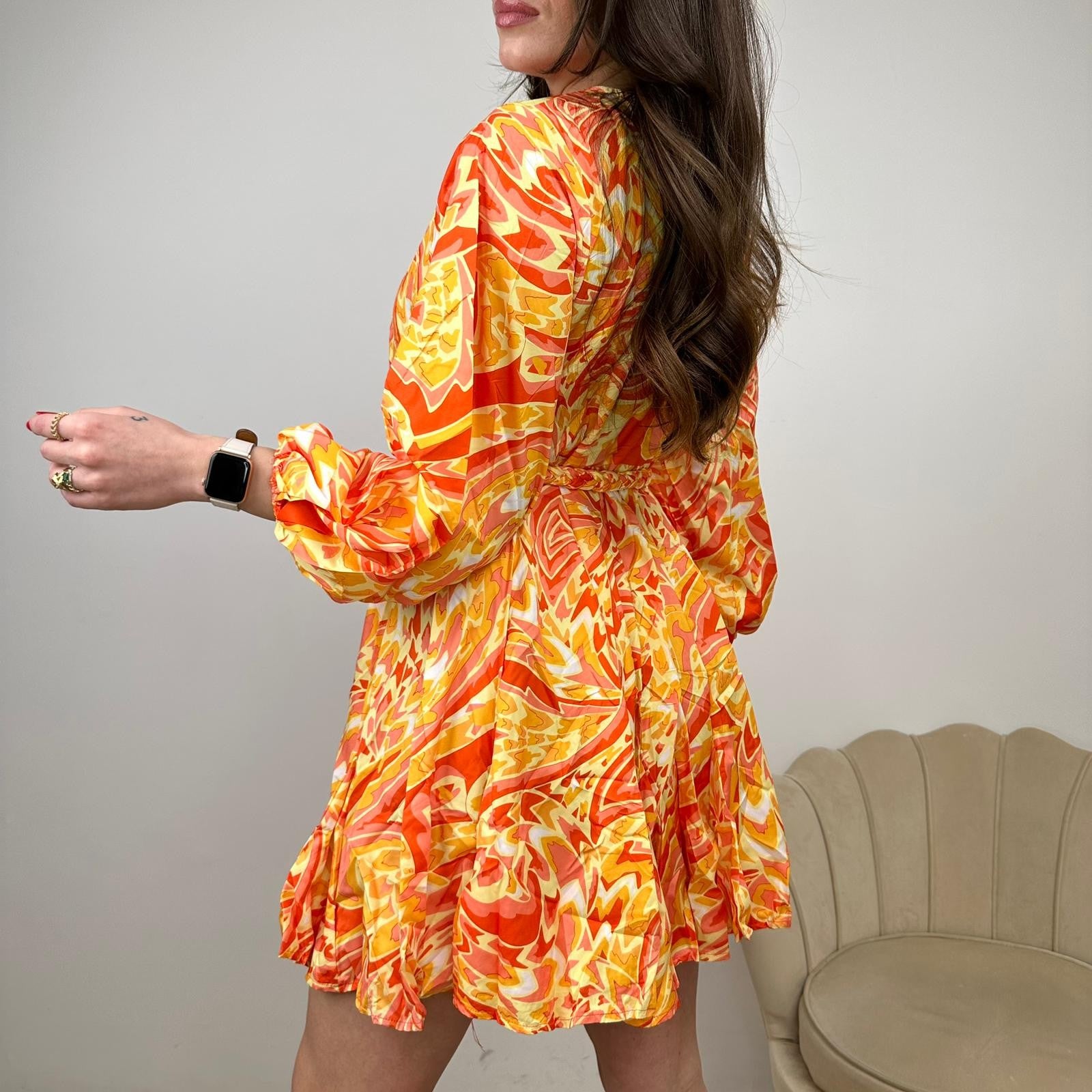 DRESS FANTASIA ARANCIO