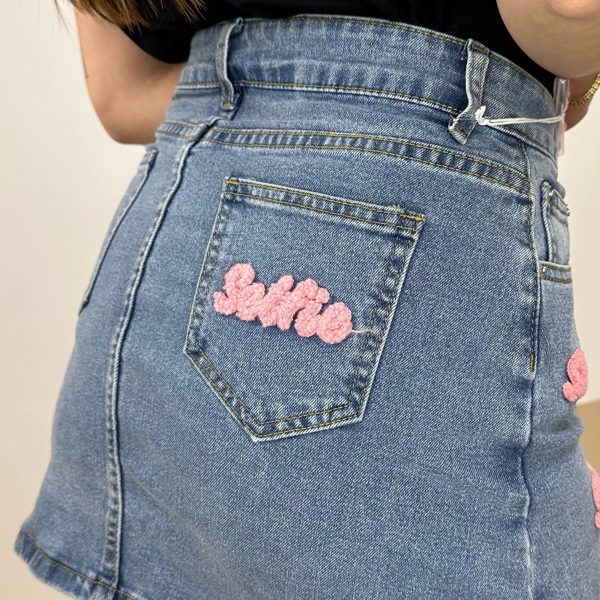 MINIGONNA IN JEANS SELFIE