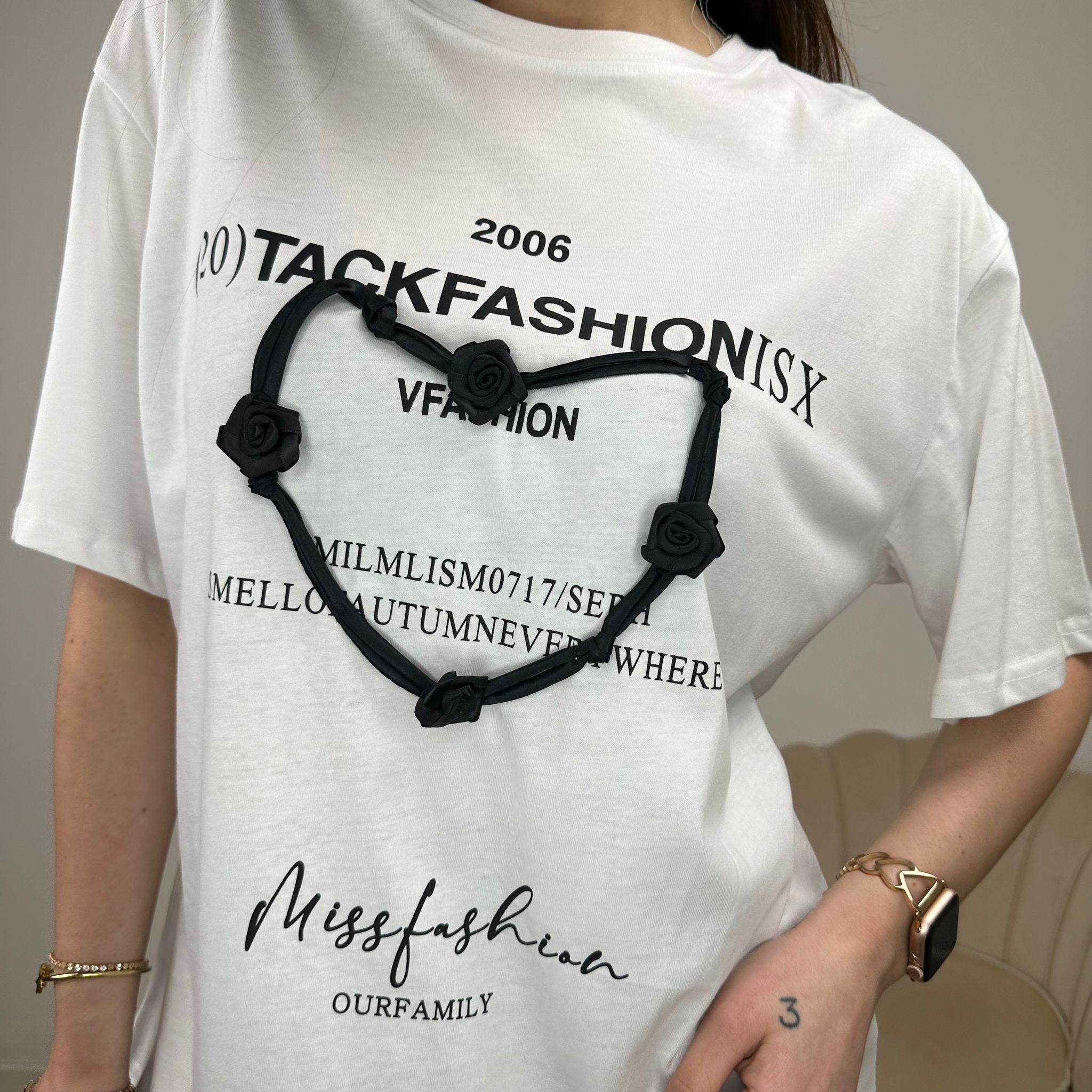 T-SHIRT TACKFASHION BIANCA