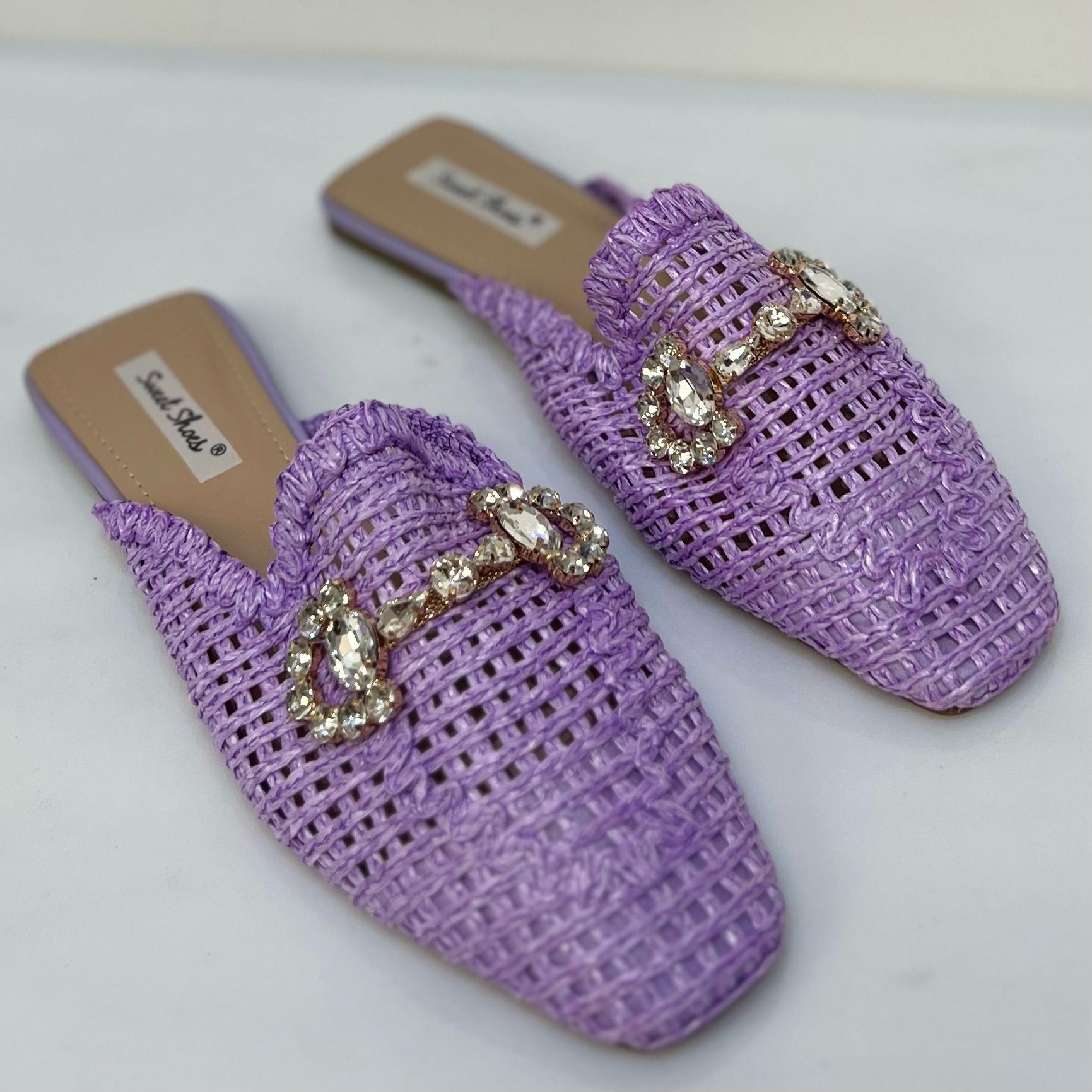 MOCASSINO SABOT LILLA