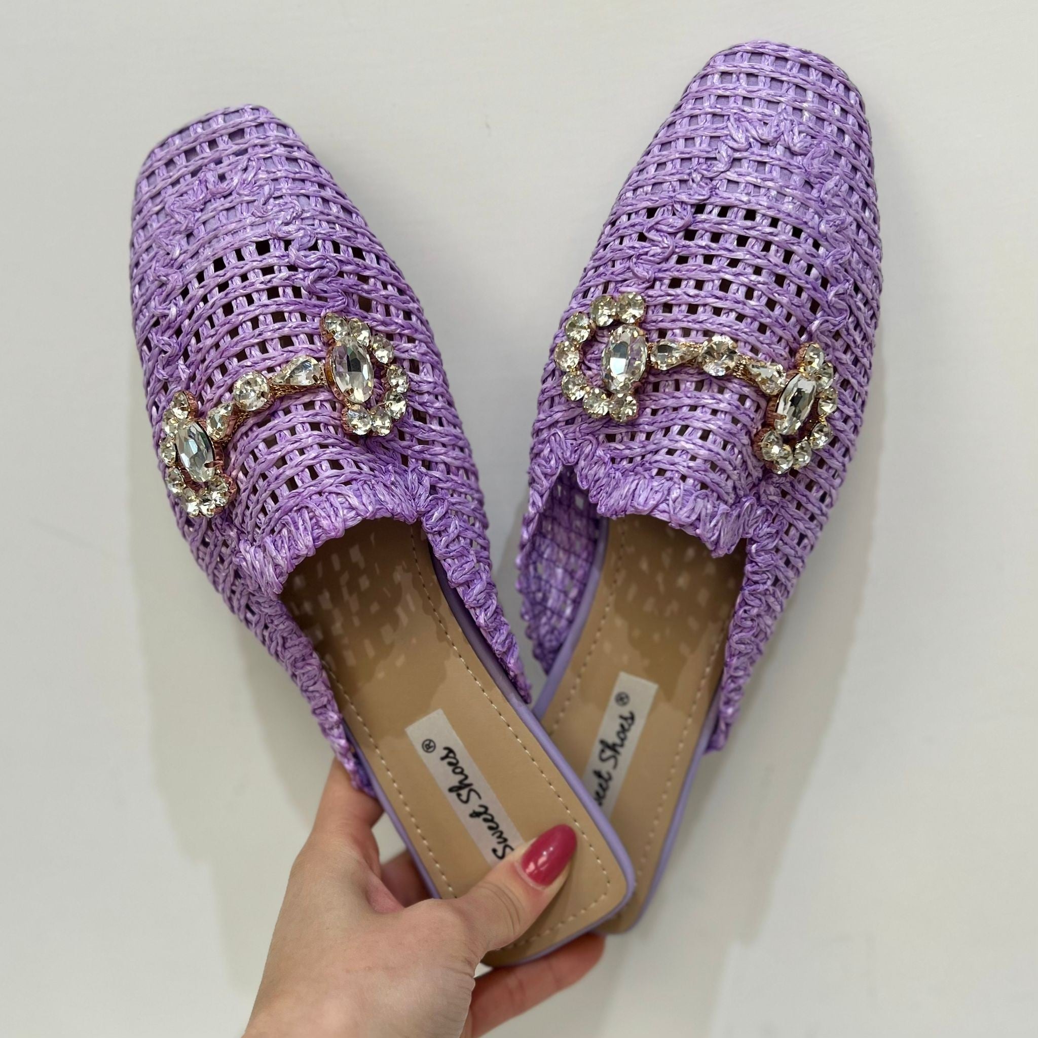 MOCASSINO SABOT LILLA