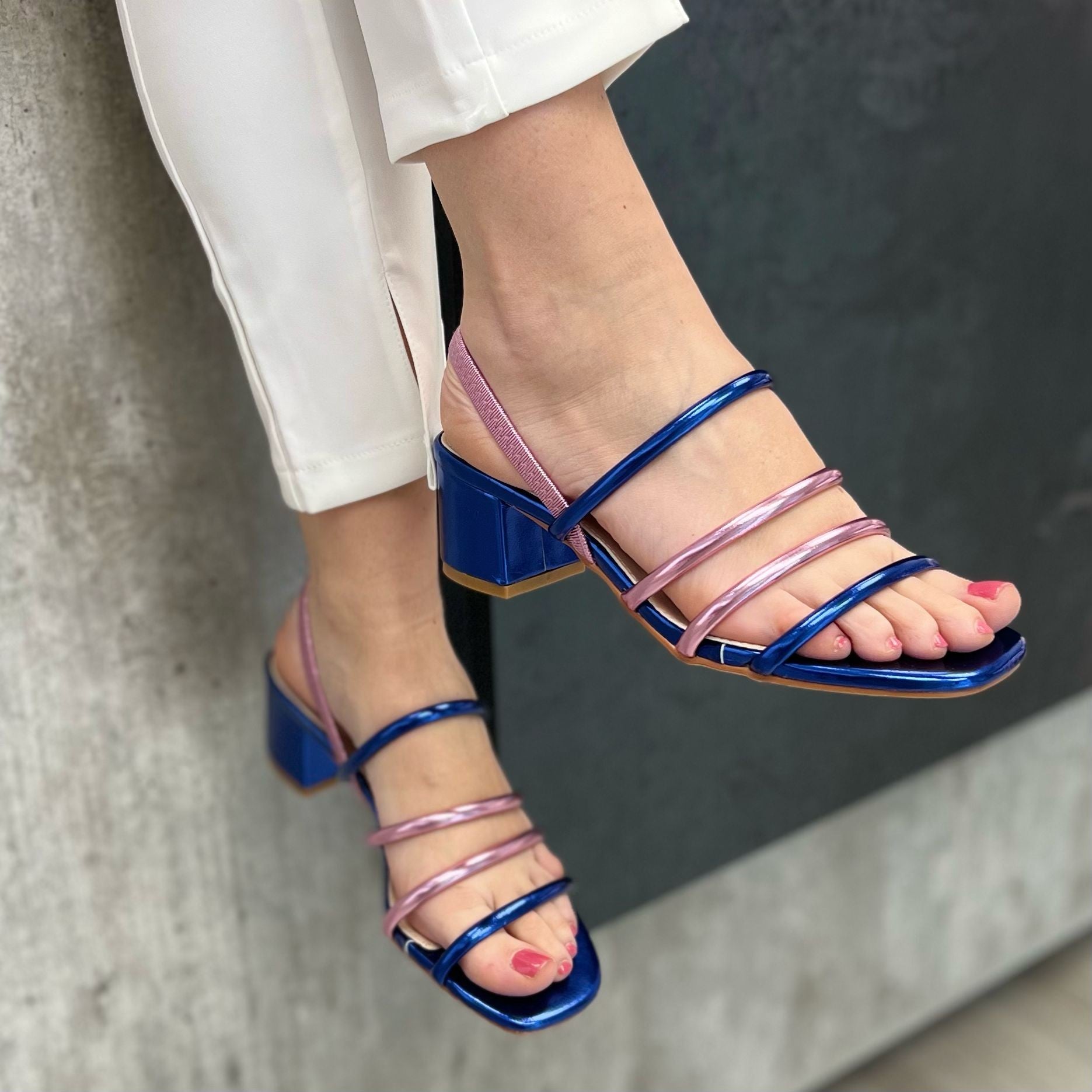 SANDALO MELBORNE BLU