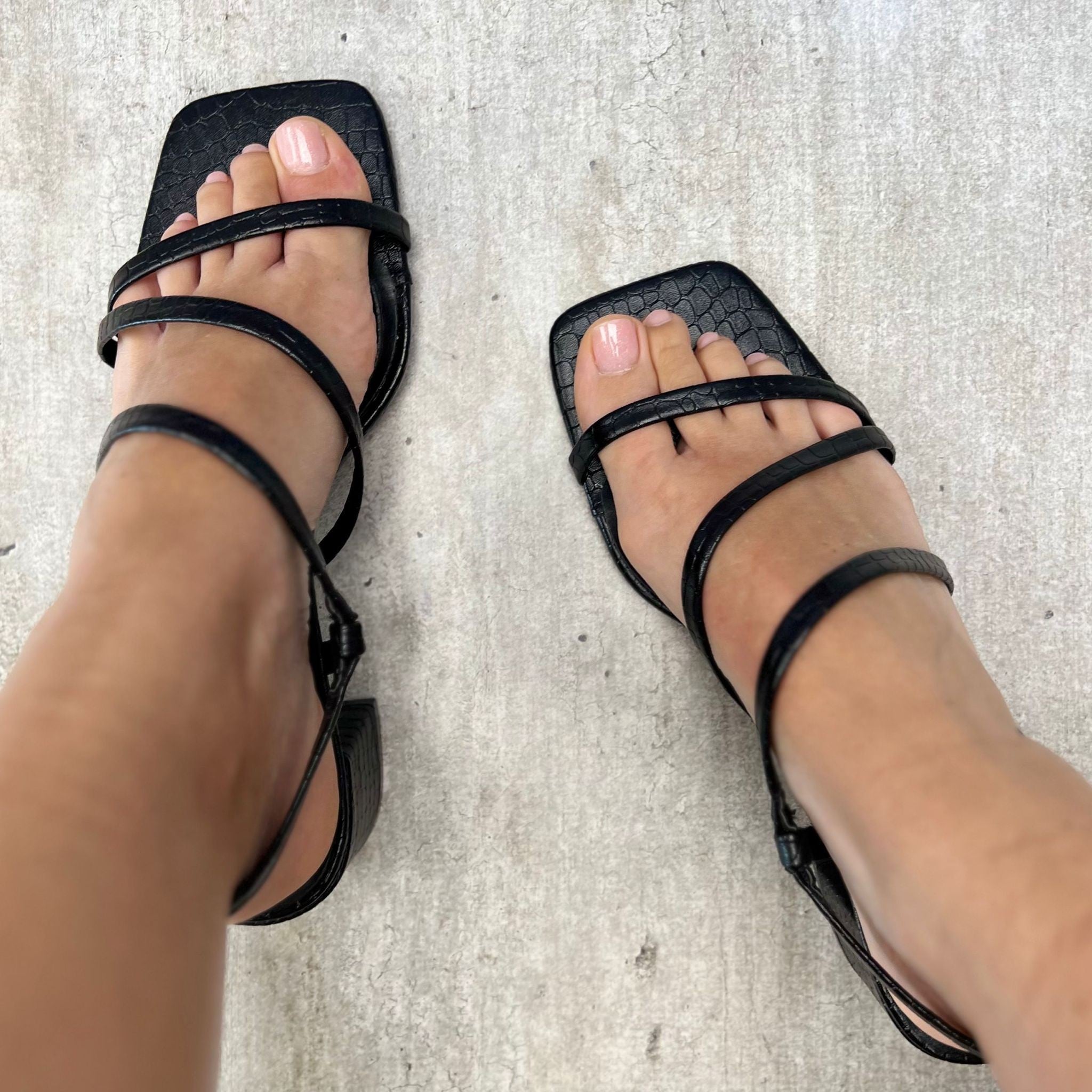 SANDALO GINEVRA NERO