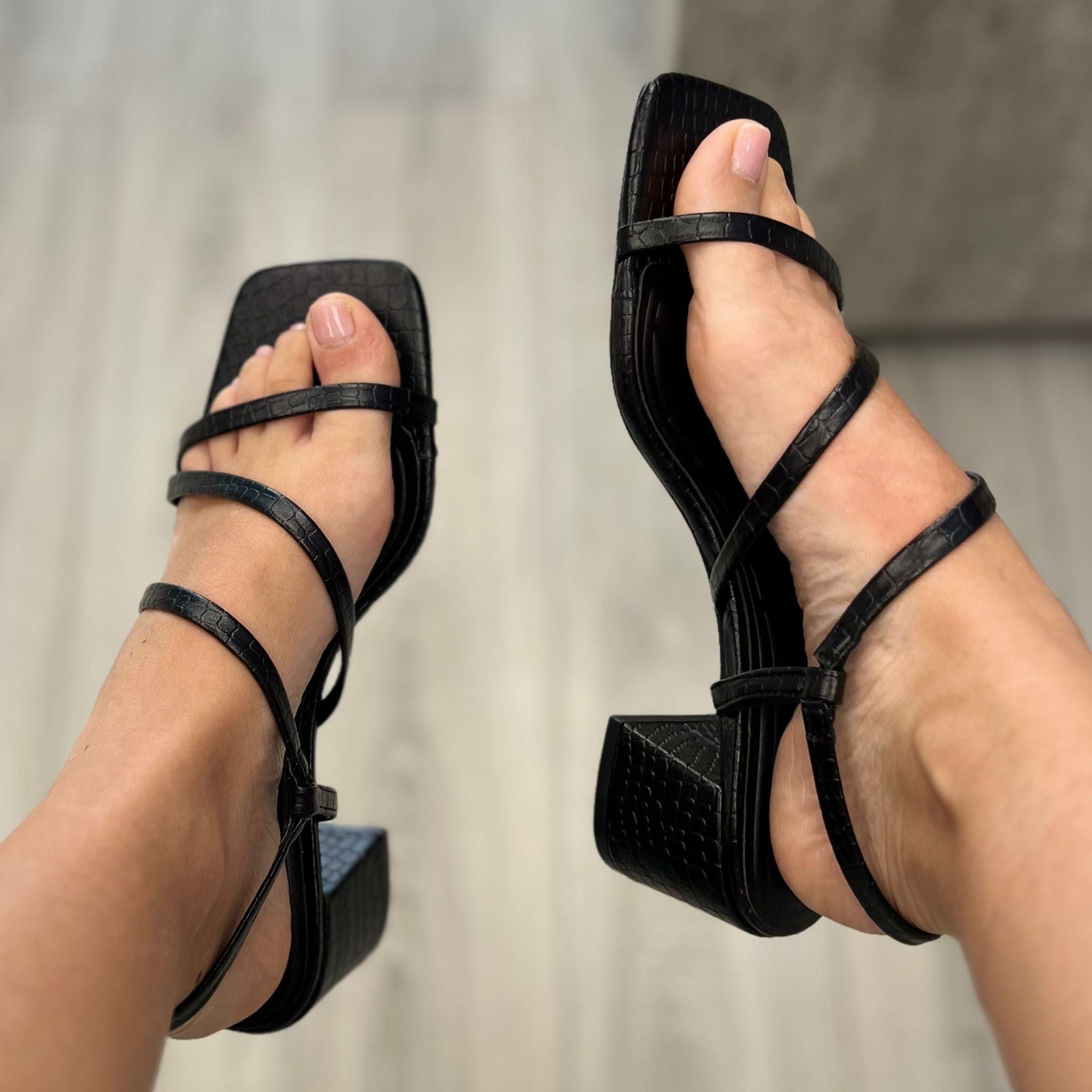 SANDALO GINEVRA NERO