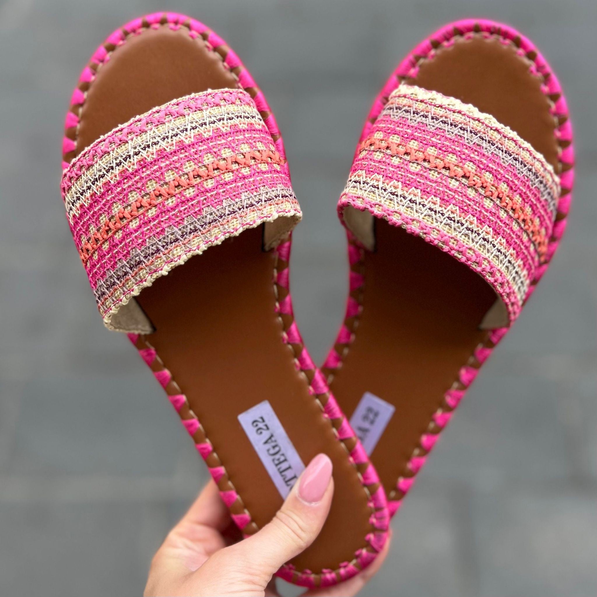 CIABATTA LIZZY FUCSIA