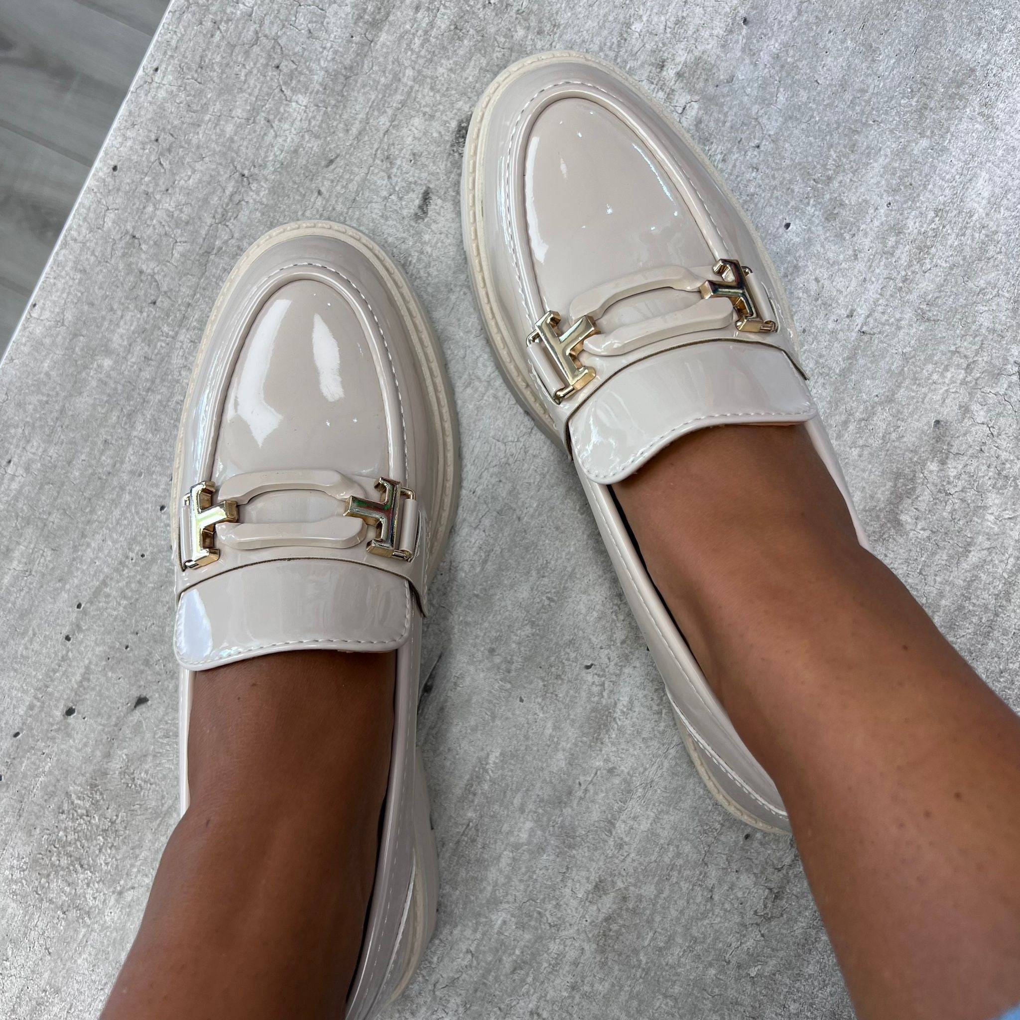 MOCASSINI GIOSY BEIGE