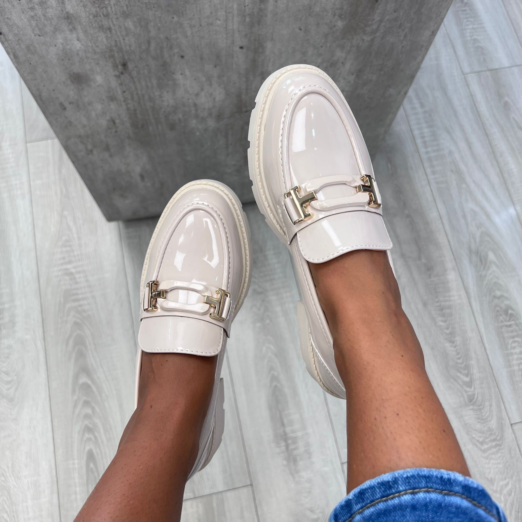 MOCASSINI GIOSY BEIGE