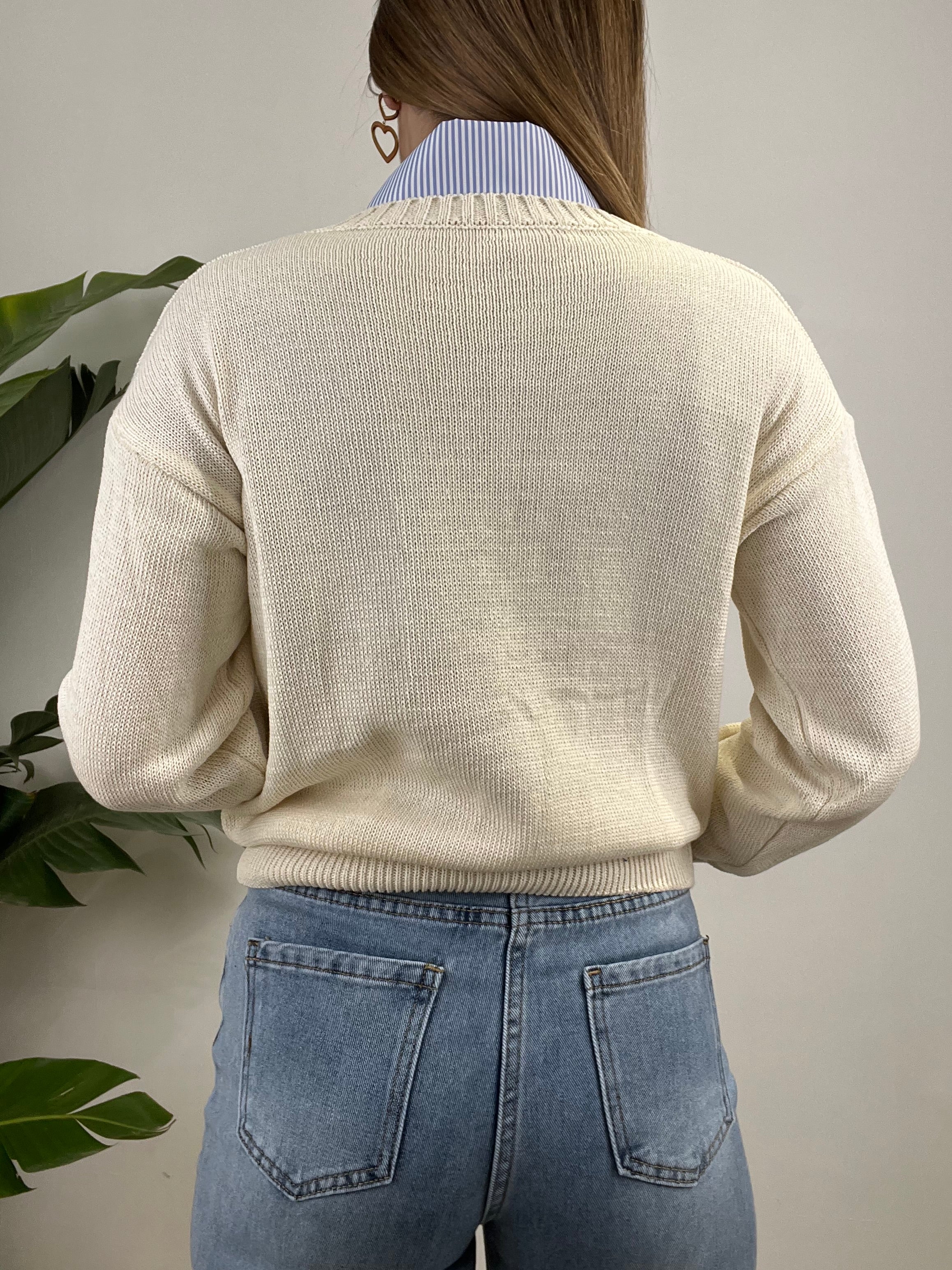 MAGLIA "NON MI DOVETE STRESSARE" BIANCA